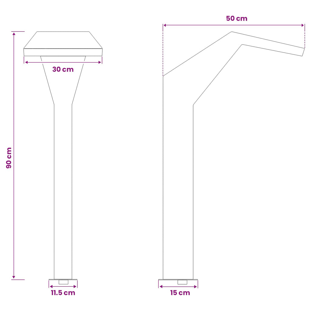 vidaXL Wodospad Basenowy Stal nierdzewna 50 x 30 x 90 cm srebrny