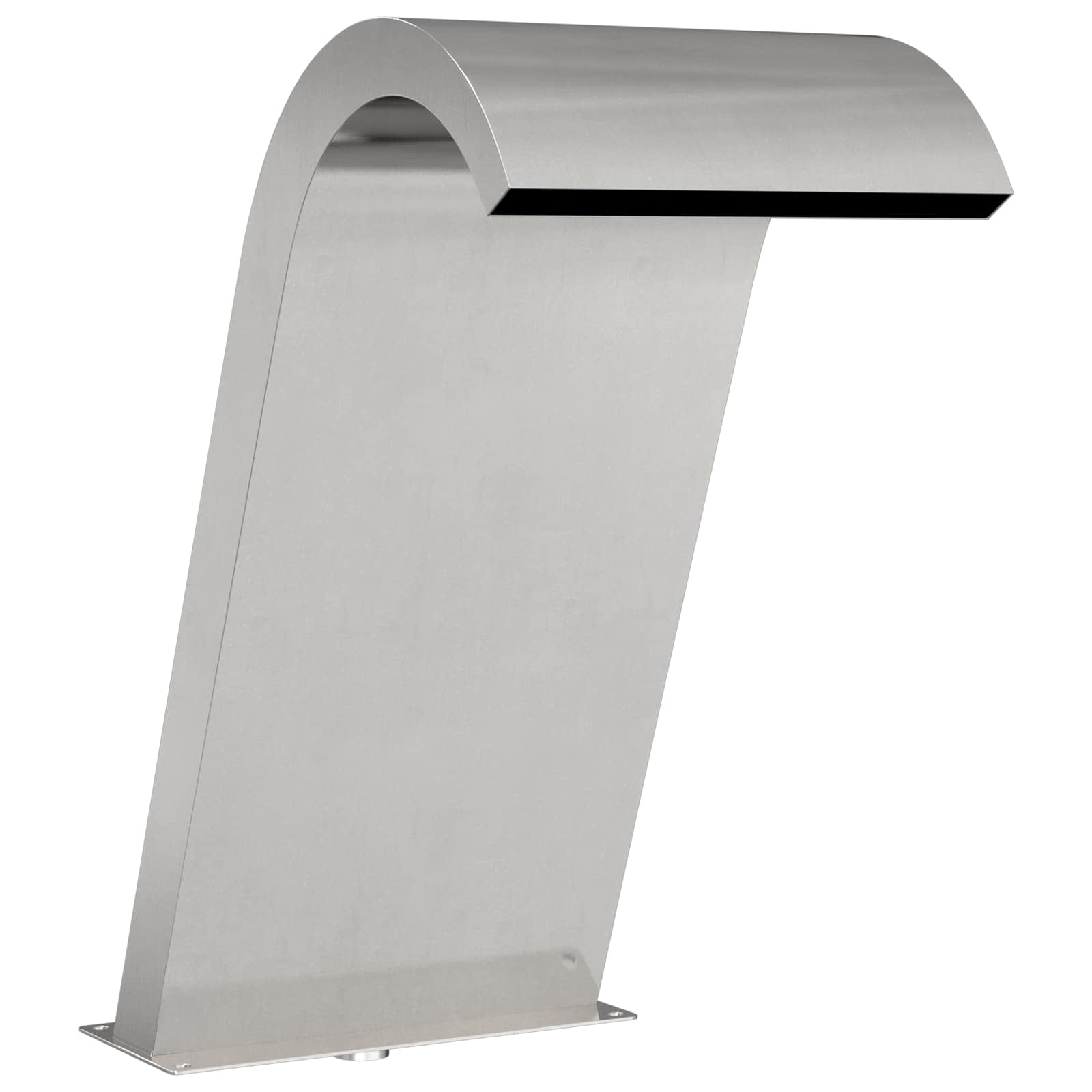 vidaXL Fontanna Przy Basenie srebrny 47 x 31 x 60 cm Stal nierdzewna