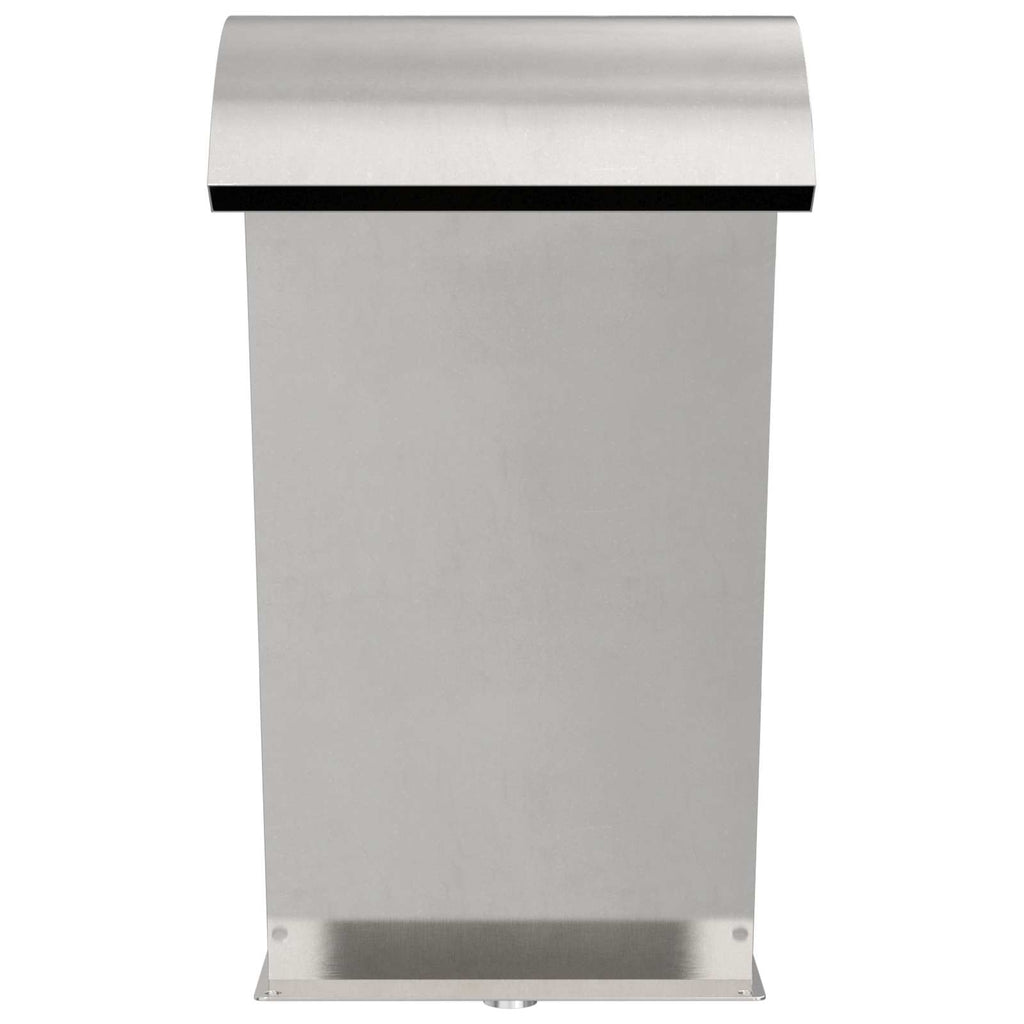 vidaXL Fontanna Przy Basenie srebrny 47 x 31 x 60 cm Stal nierdzewna