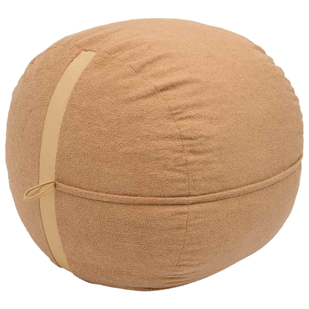 vidaXL Fotel z Wypełnieniem Beżowy 95 x 93 x 71 cm Sherpa