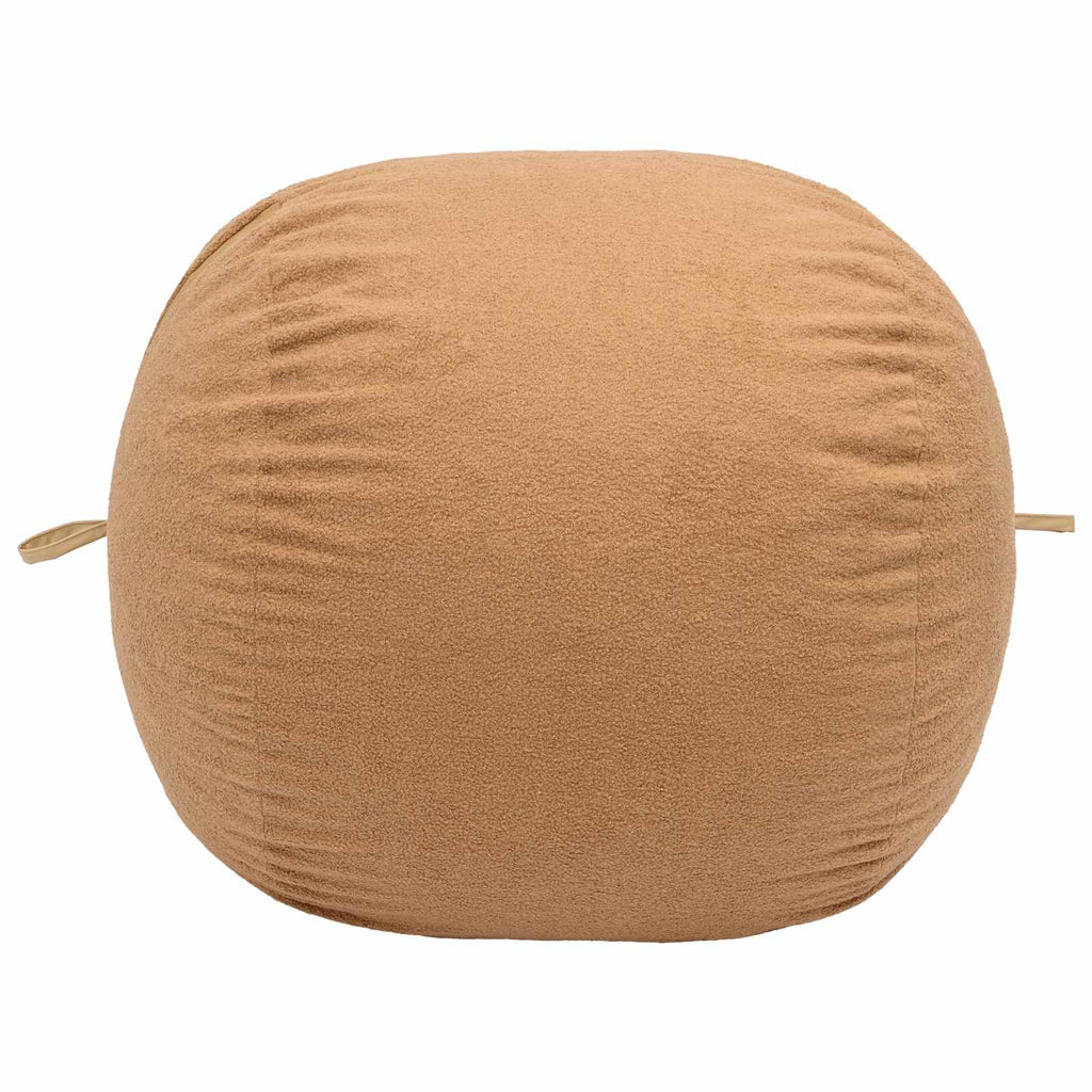 vidaXL Fotel z Wypełnieniem Beżowy 95 x 93 x 71 cm Sherpa