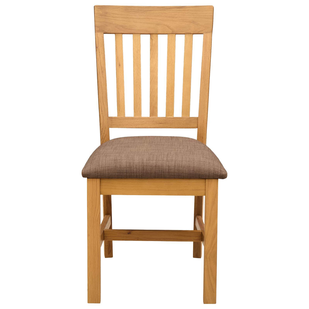vidaXL Krzesło jadalniane 2 pcs Dąb lite Szary 45 x 59 x 92 cm