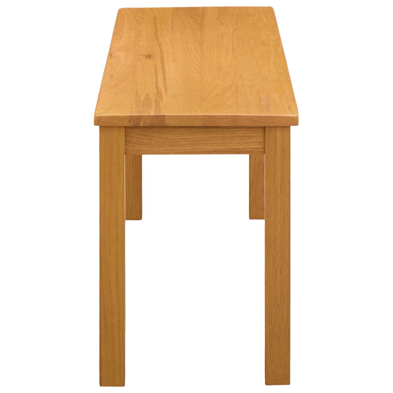 vidaXL Ławka jadalniana 95 x 32 x 45 cm Dąb lite naturalny