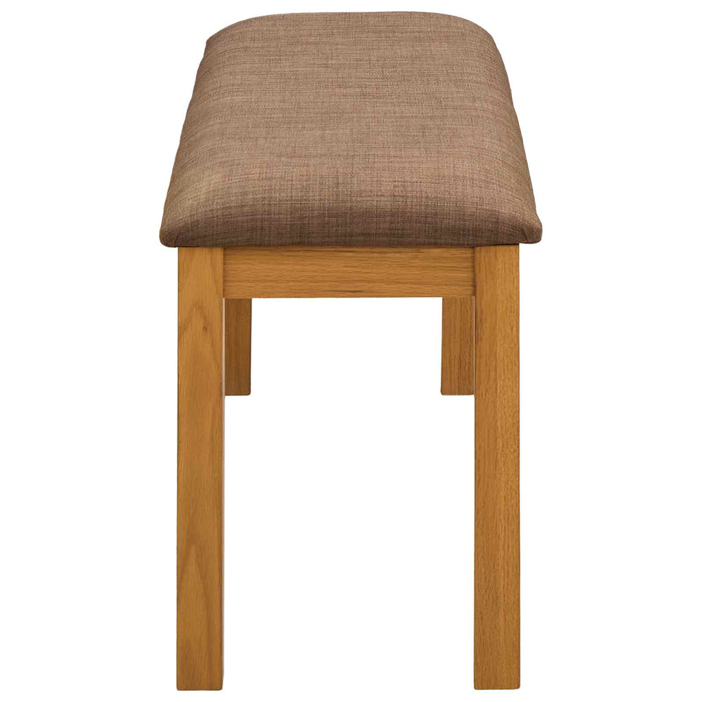 vidaXL Ławka jadalniana 95 x 32 x 45 cm Dąb lite Szary