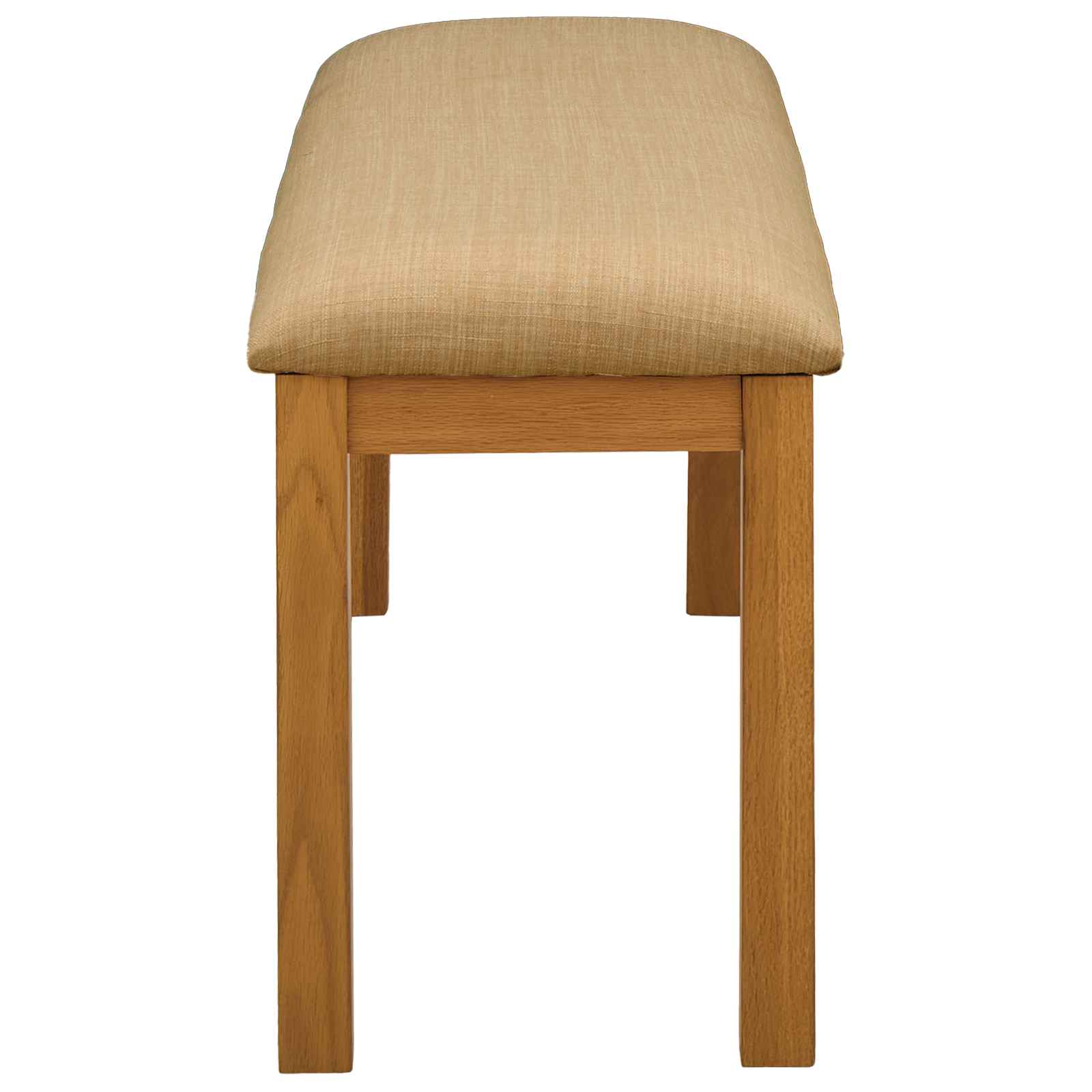 vidaXL Ławka jadalniana 95 x 32 x 45 cm Dąb lite Beżowy