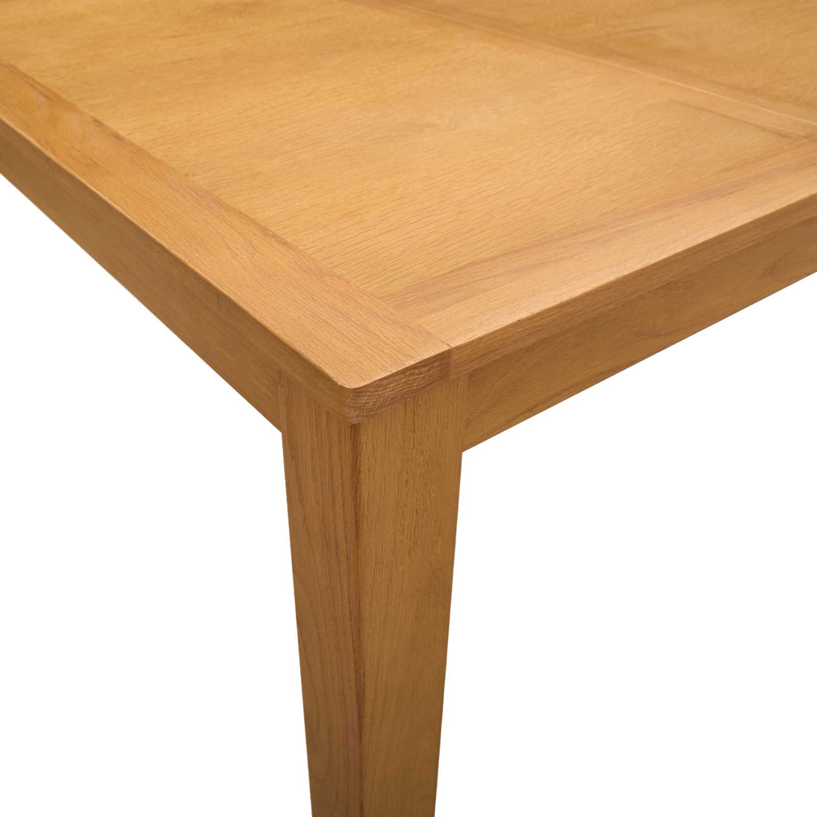 vidaXL Stół jadalny 90 x 90 x 75 cm Dąb lite naturalny Kwadrat