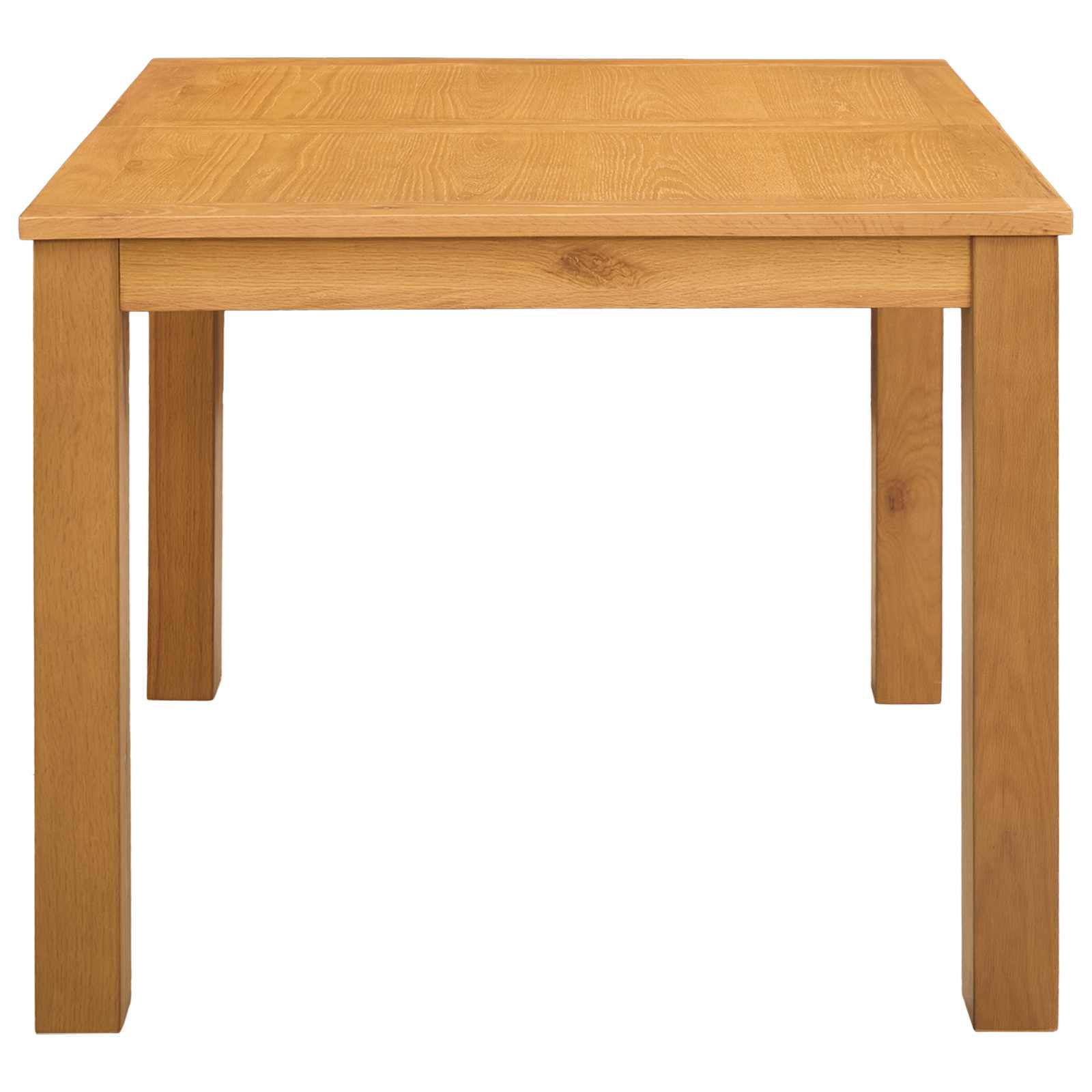vidaXL Stół jadalny 90 x 90 x 75 cm Dąb lite naturalny Kwadrat