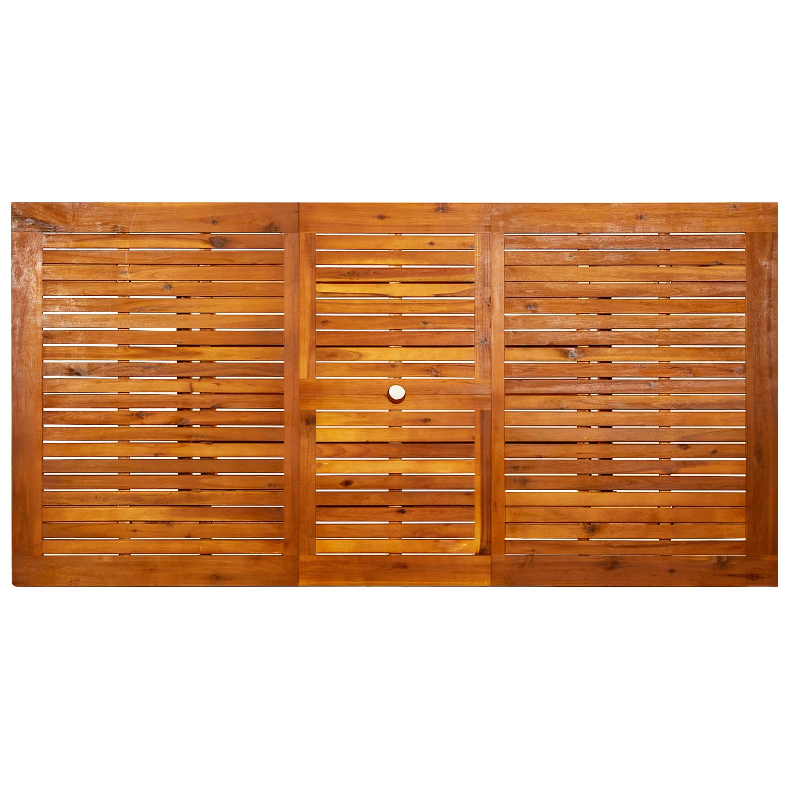 vidaXL Zestaw do jadalni na świeżym powietrzu z parasolem 6 szt.
