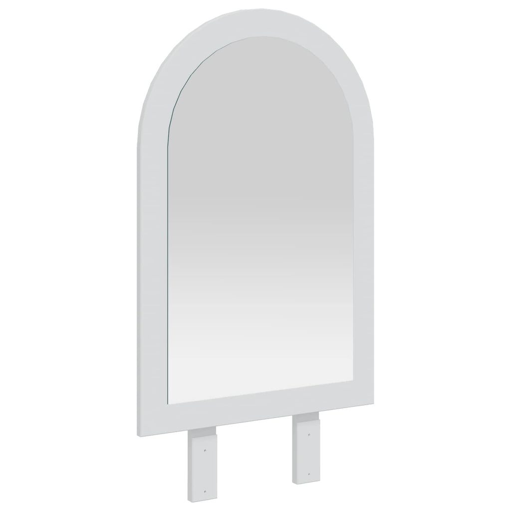 vidaXL Zestaw toaletki FAUSKE 2 pcs Biały 76 x 50 x 143 cm