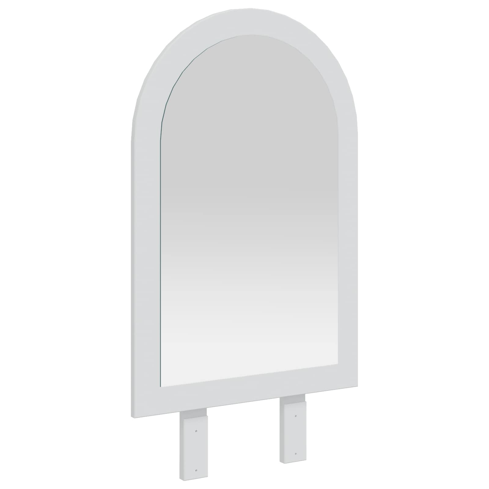 vidaXL Zestaw toaletki FAUSKE 2 pcs Biały 76 x 50 x 143 cm