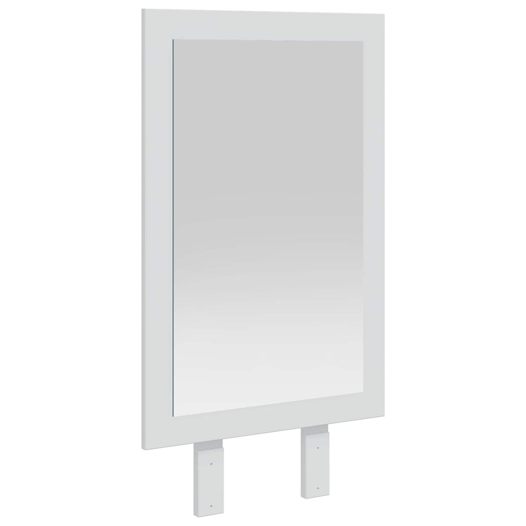 vidaXL Zestaw toaletki FAUSKE 3 pcs Biały 76 x 50 x 143 cm