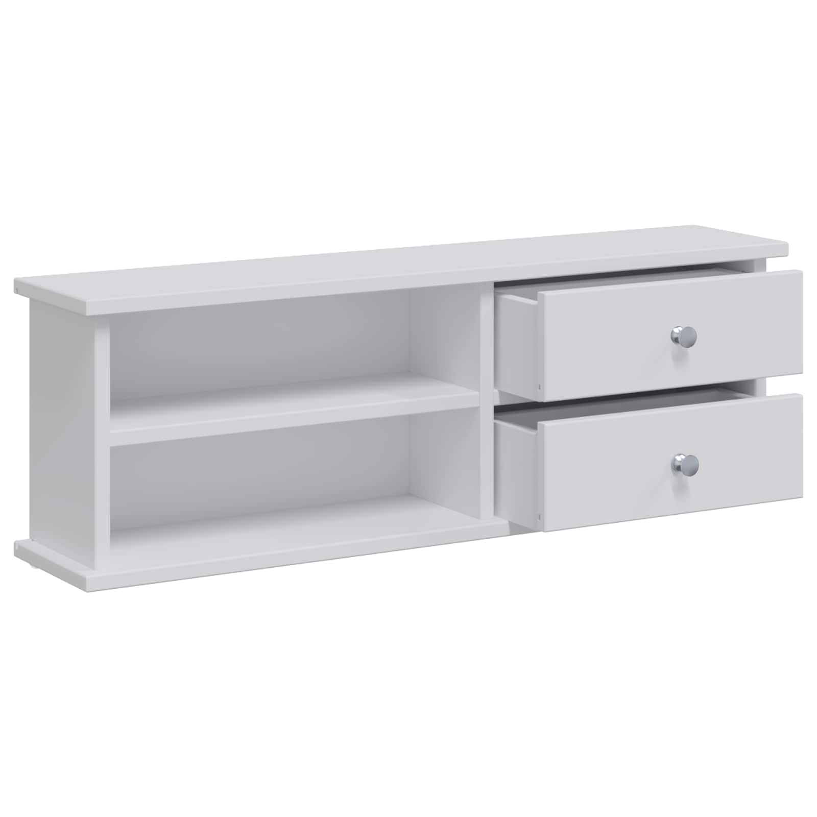 vidaXL Zestaw toaletki FAUSKE 3 pcs Biały 76 x 50 x 103,5 cm