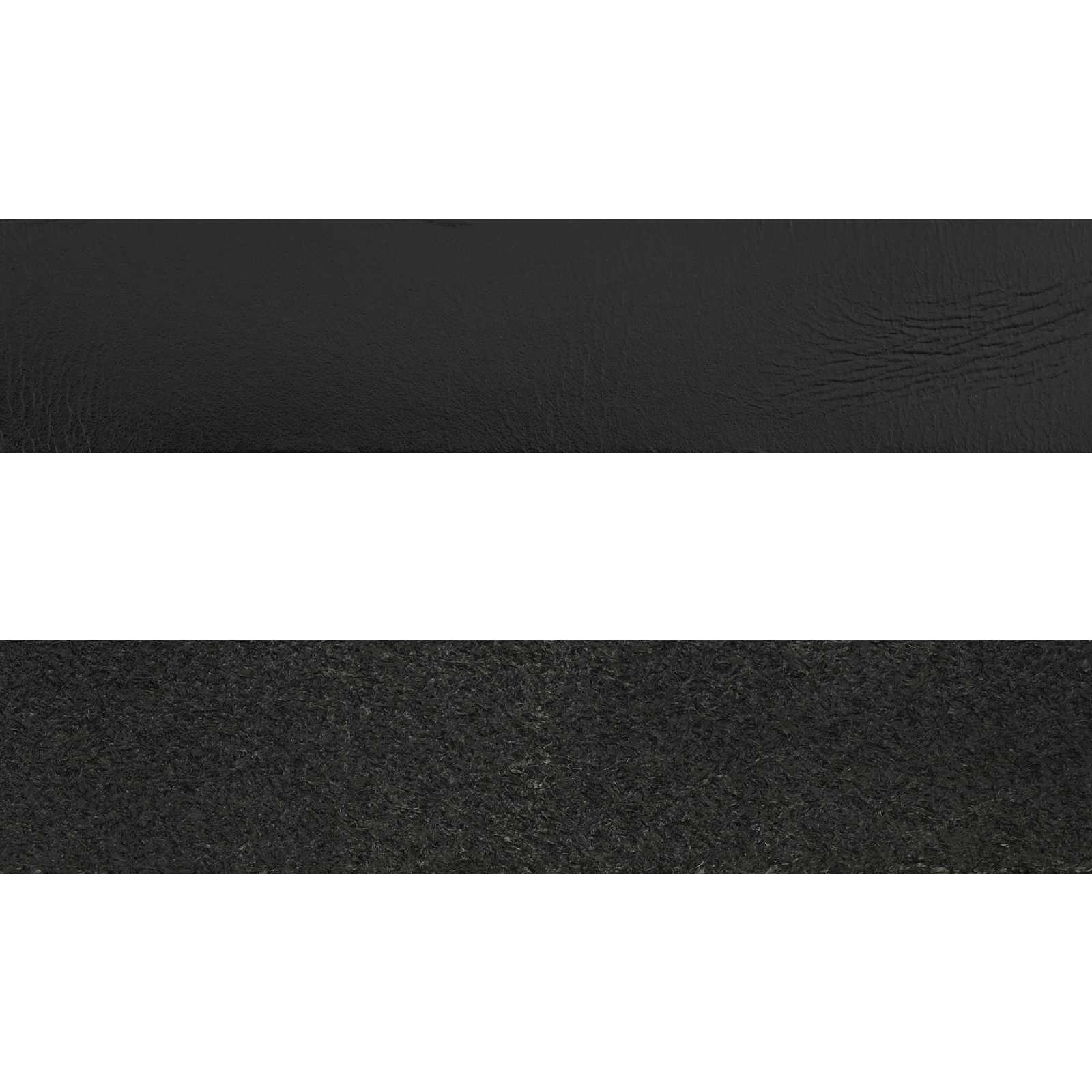 vidaXL Skórzany pasek Czarny 1000 x 1,5 cm Skóra