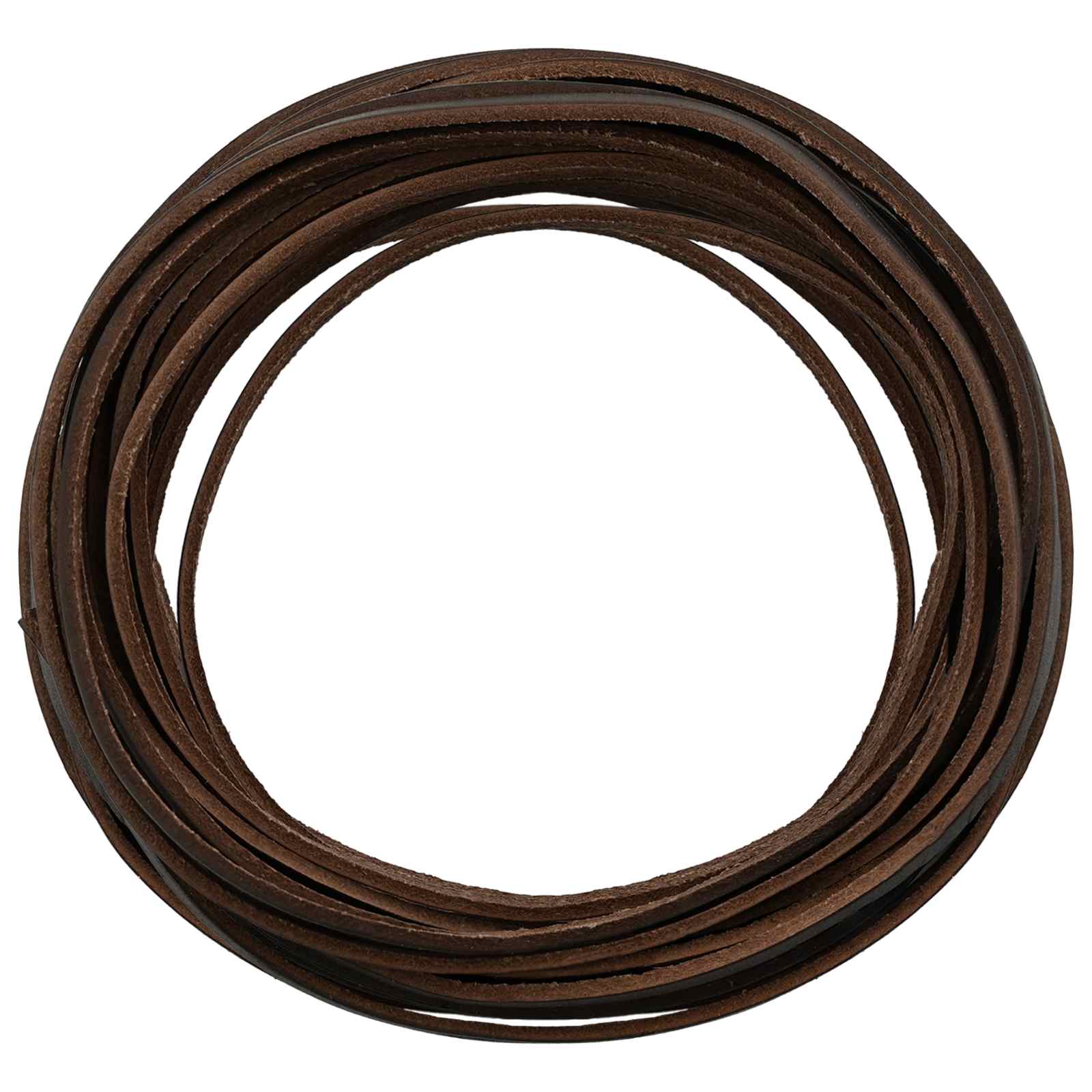 vidaXL Skórzany pasek Ciemny brąz 1000 x 0,4 cm Skóra