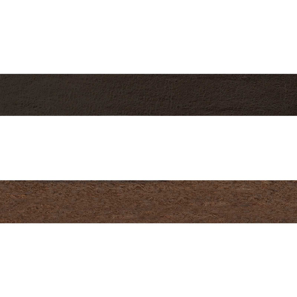 vidaXL Skórzany pasek Ciemny brąz 1000 x 0,6 cm Skóra