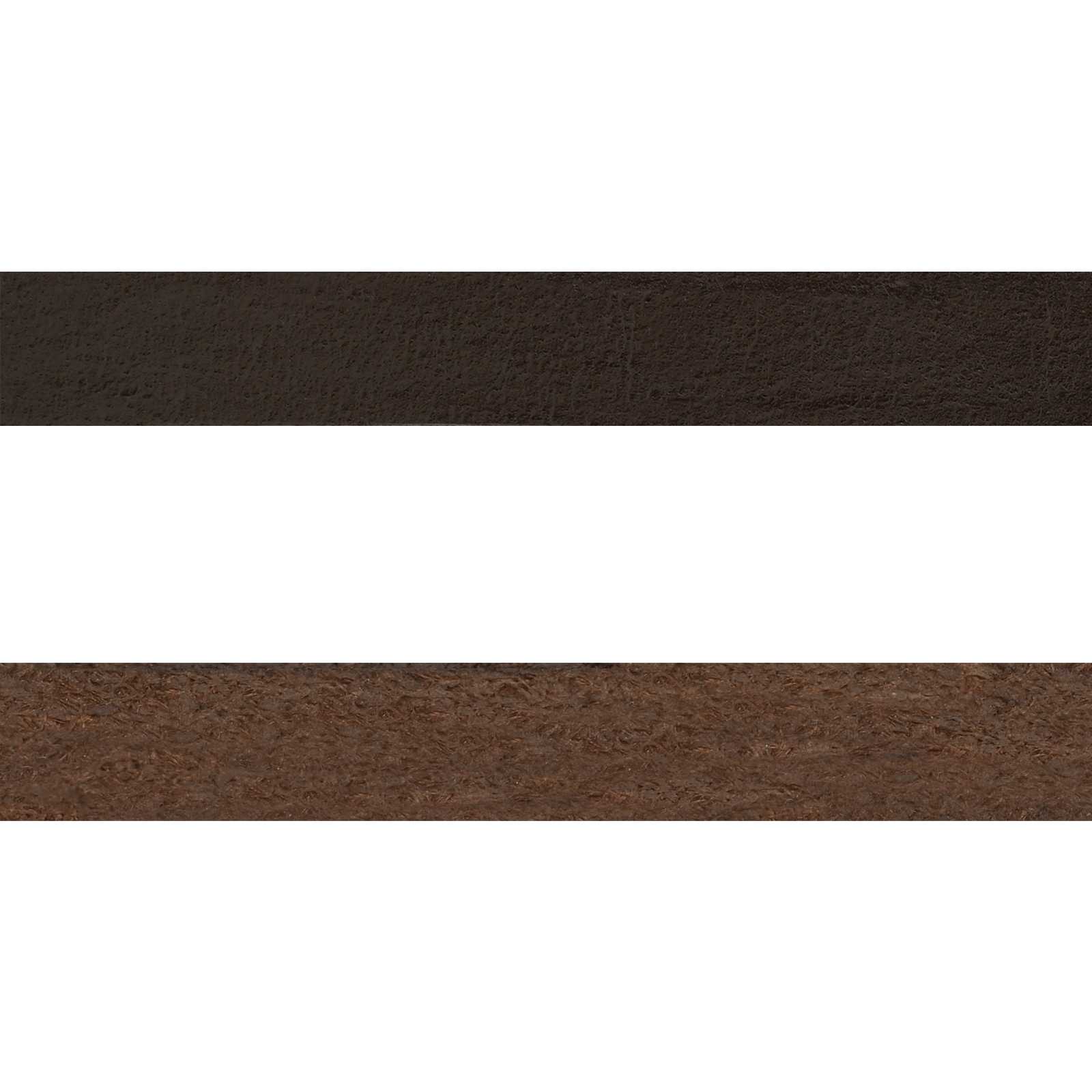 vidaXL Skórzany pasek Ciemny brąz 500 x 0,8 cm Skóra