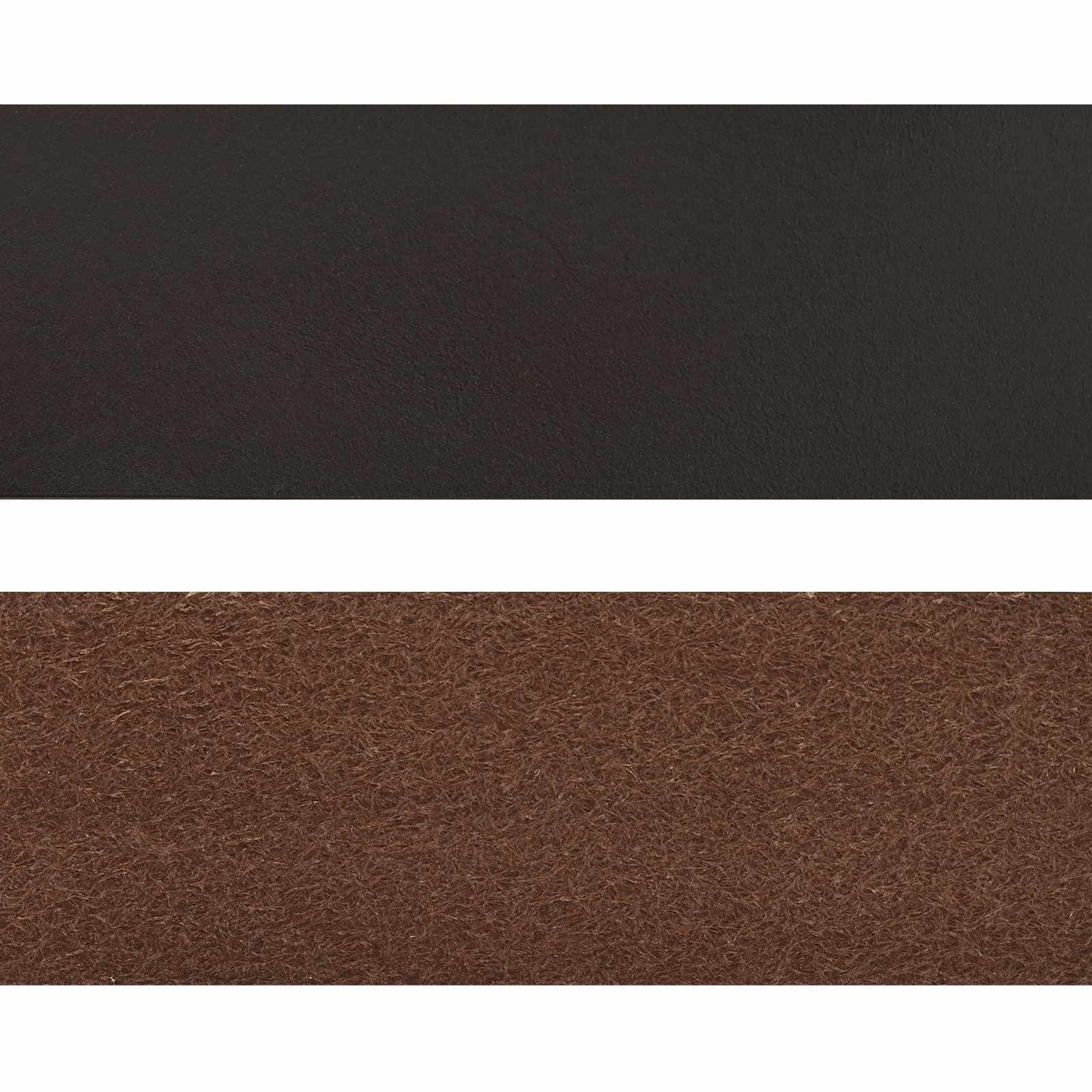 vidaXL Skórzany pasek Ciemny brąz 1000 x 3,5 cm Skóra