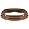 vidaXL Skórzany pasek brązowy 200 x 0,3 cm Skóra