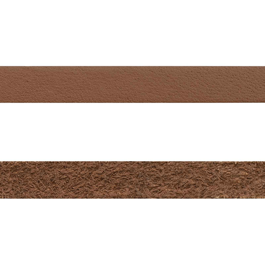vidaXL Skórzany pasek brązowy 500 x 0,8 cm Skóra