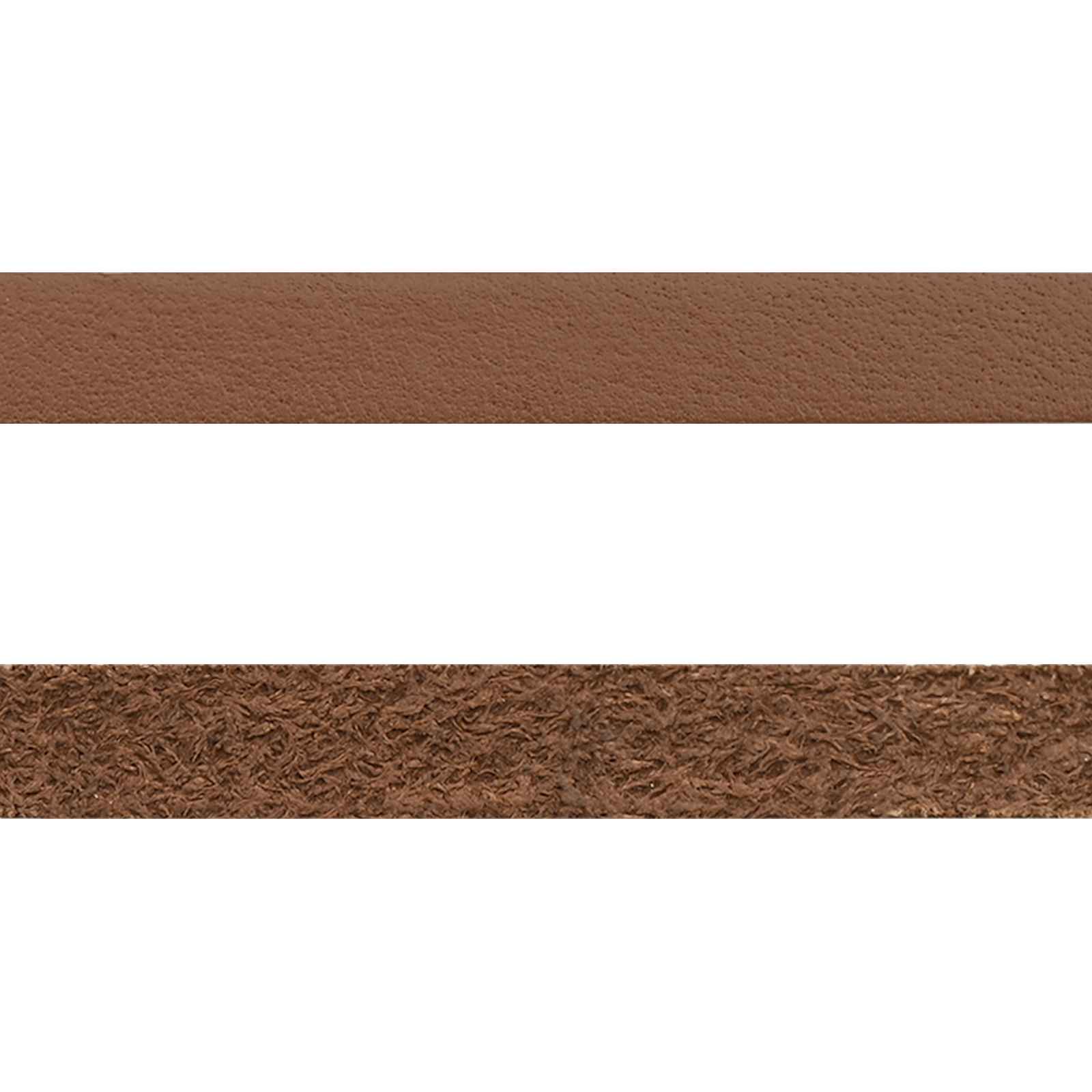 vidaXL Skórzany pasek brązowy 500 x 0,8 cm Skóra