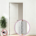 vidaXL Zawias 4 szt. 125 x 75 x 13 mm srebrny Stal