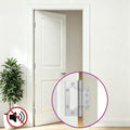 vidaXL Zawias 4 szt. 100 x 75 x 13 mm srebrny Stal