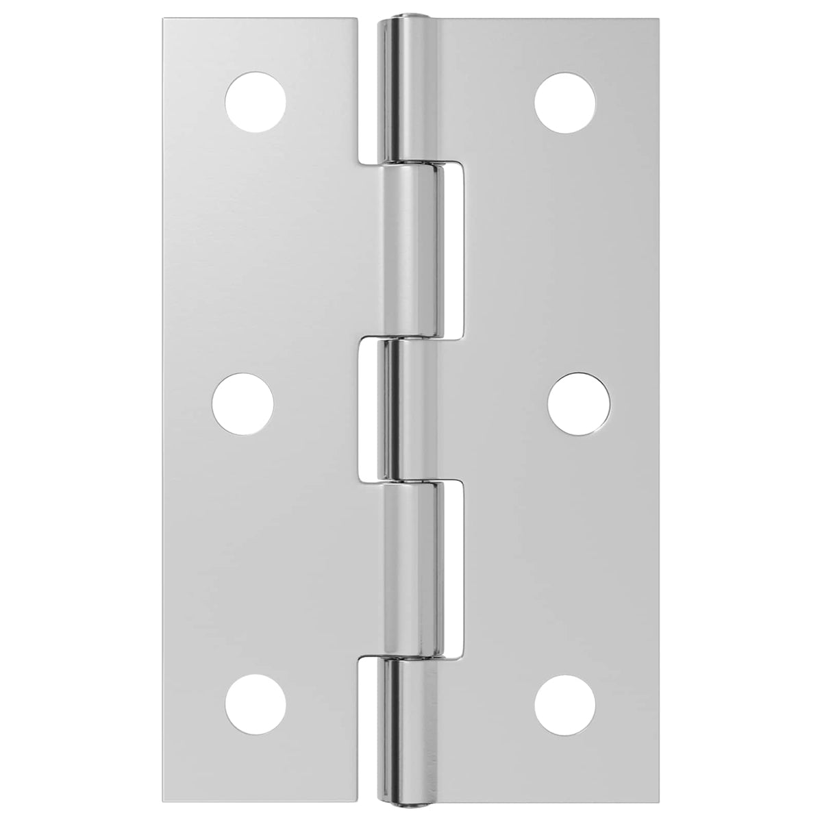 vidaXL Zawias 12 szt. 54 x 34 x 5 mm srebrny Stal