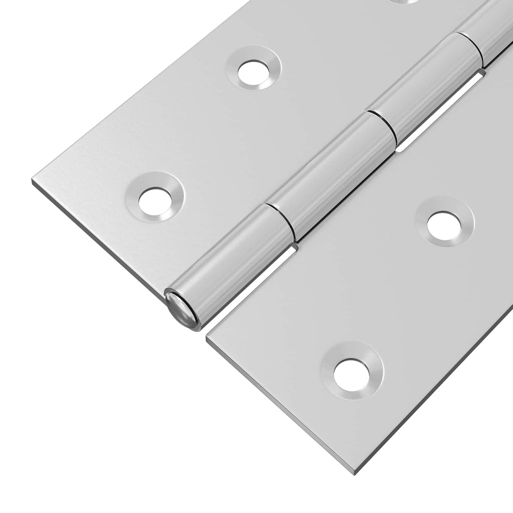 vidaXL Zawias 24 szt. 89 x 54 x 5 mm srebrny Stal