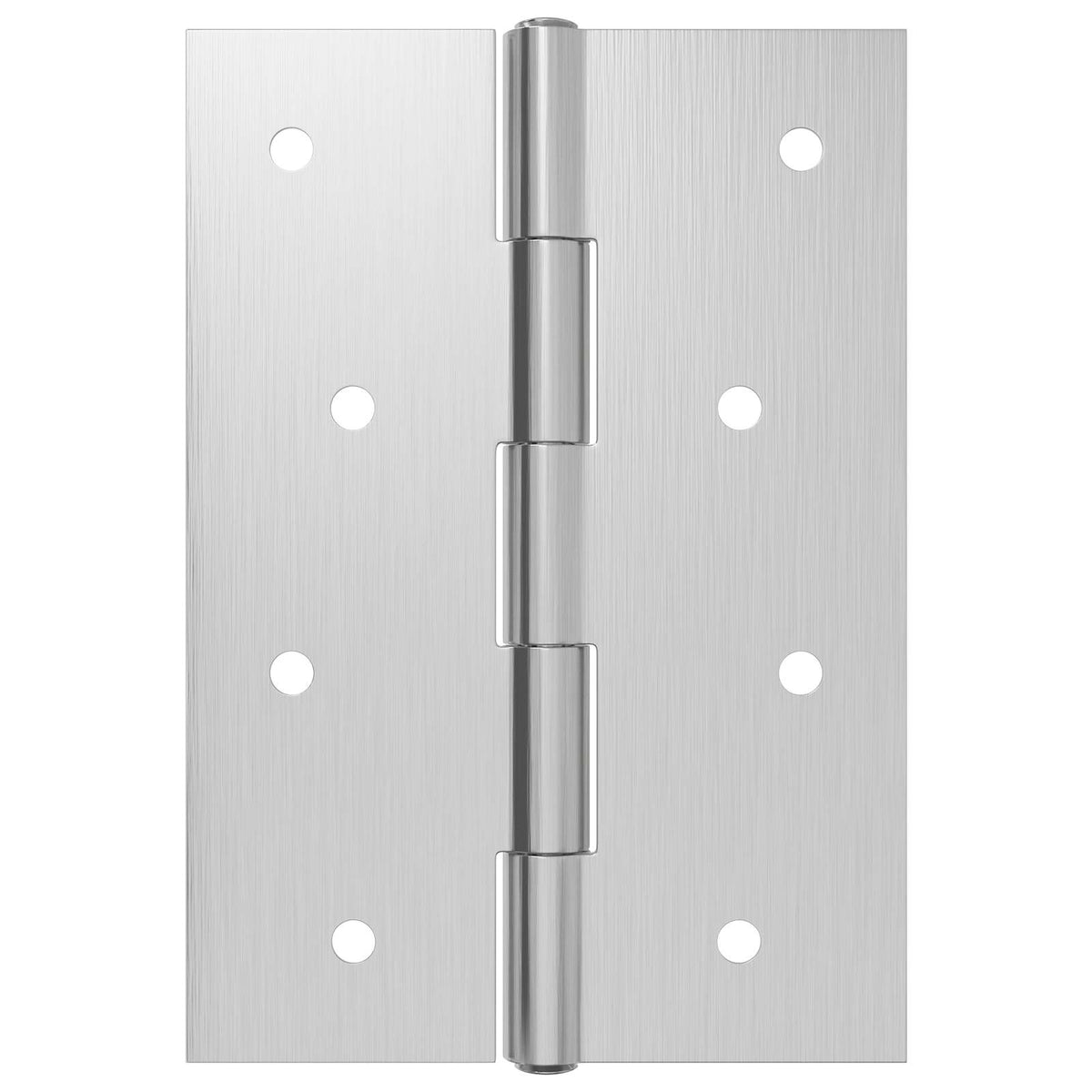 vidaXL Zawias 24 szt. 100 x 70 x 8 mm srebrny Stal