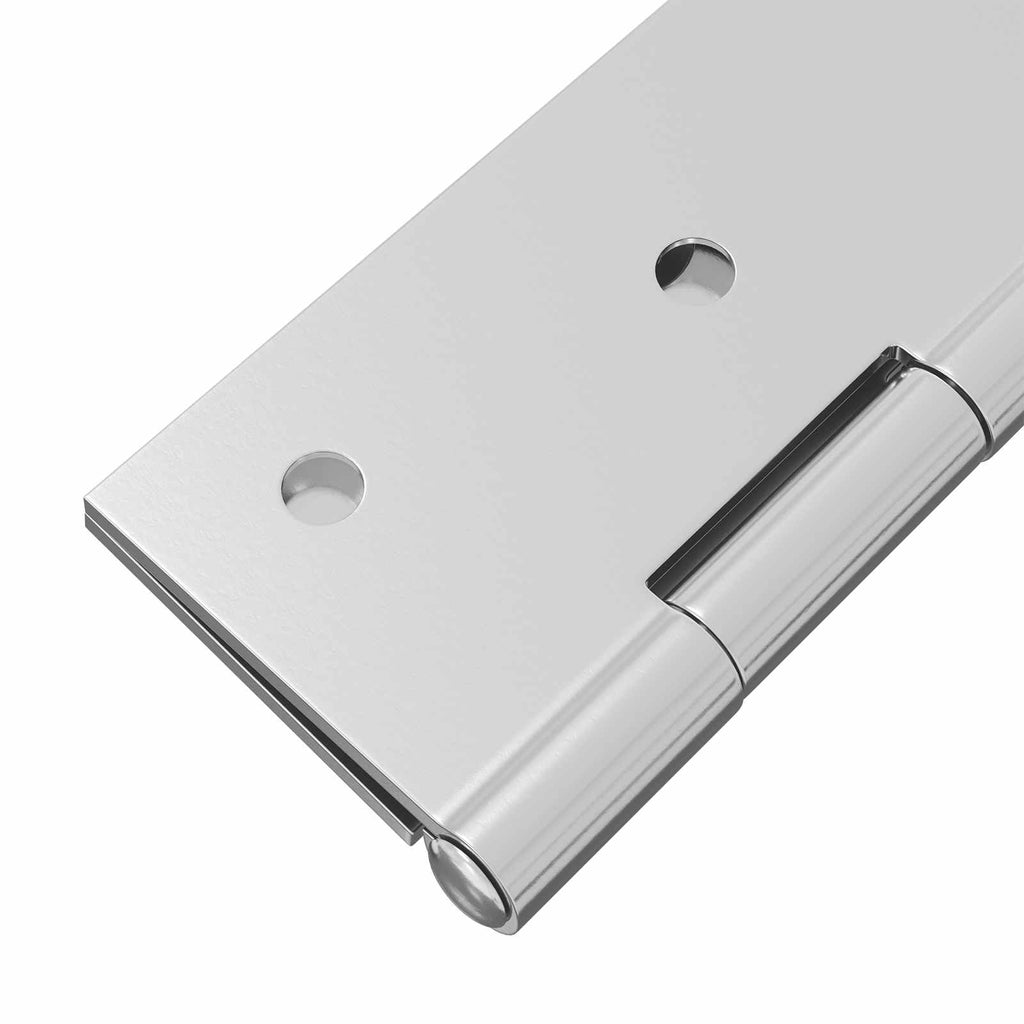 vidaXL Zawias 48 szt. 89 x 54 x 5 mm srebrny Stal