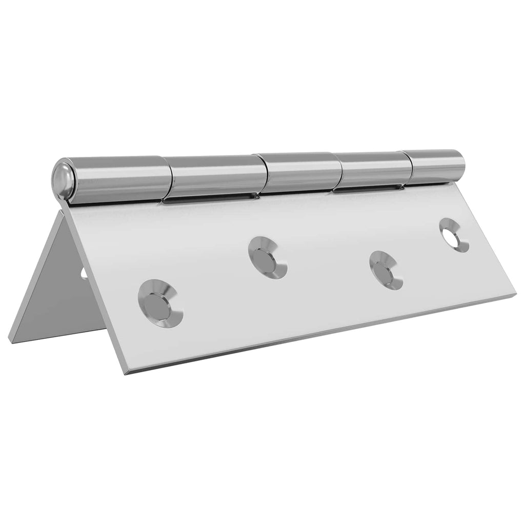 vidaXL Zawias 48 szt. 89 x 54 x 5 mm srebrny Stal