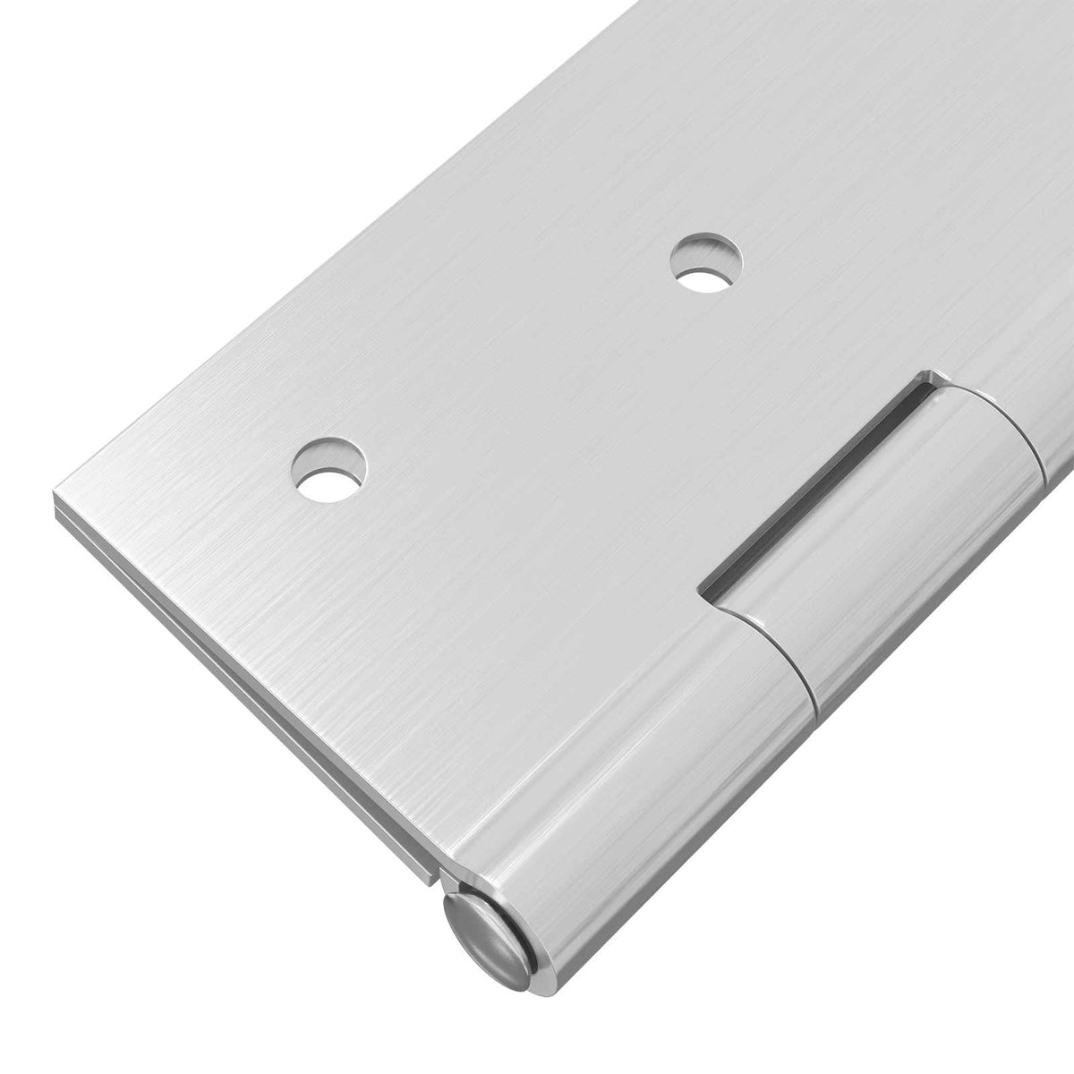 vidaXL Zawias 48 szt. 100 x 70 x 8 mm srebrny Stal