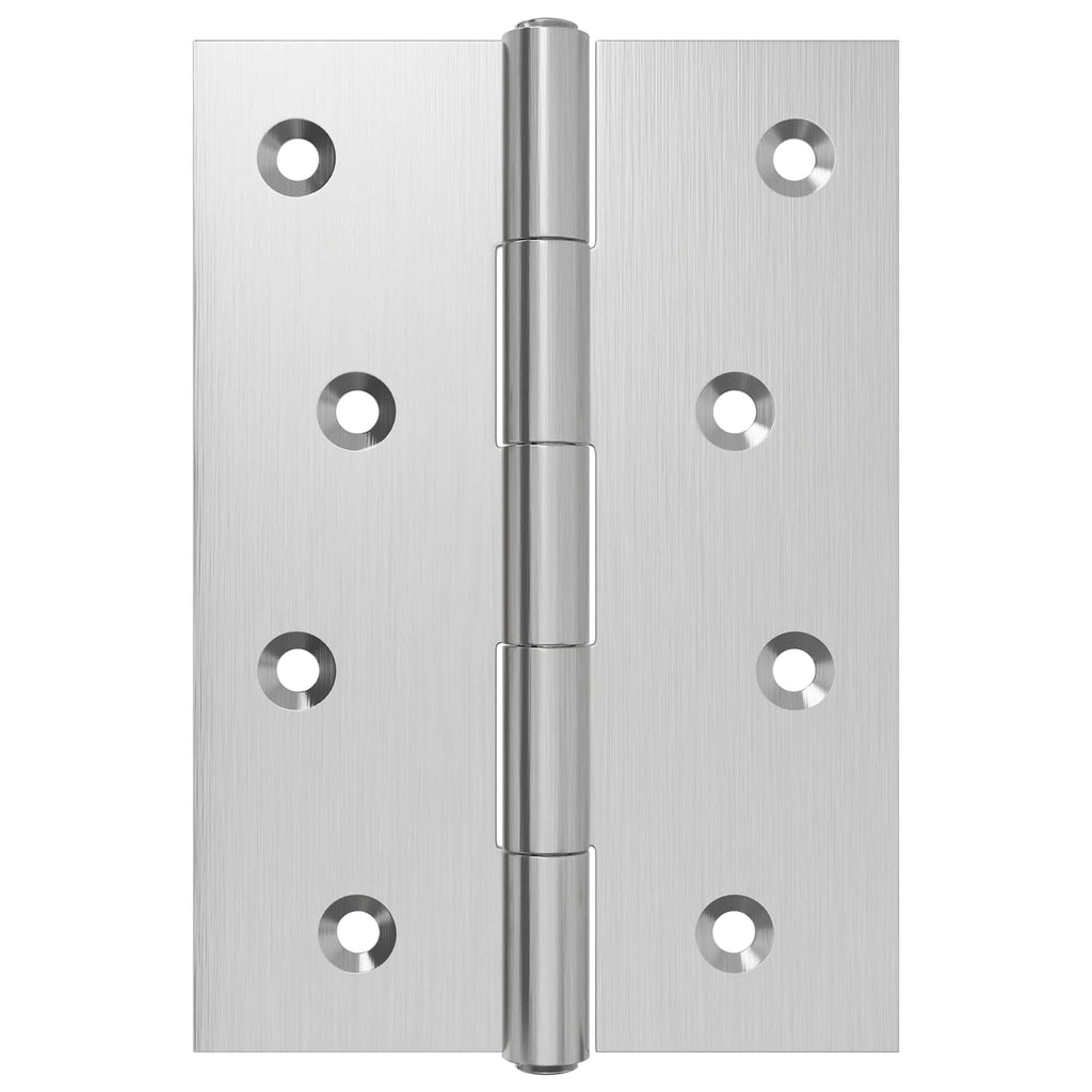 vidaXL Zawias 48 szt. 100 x 70 x 8 mm srebrny Stal