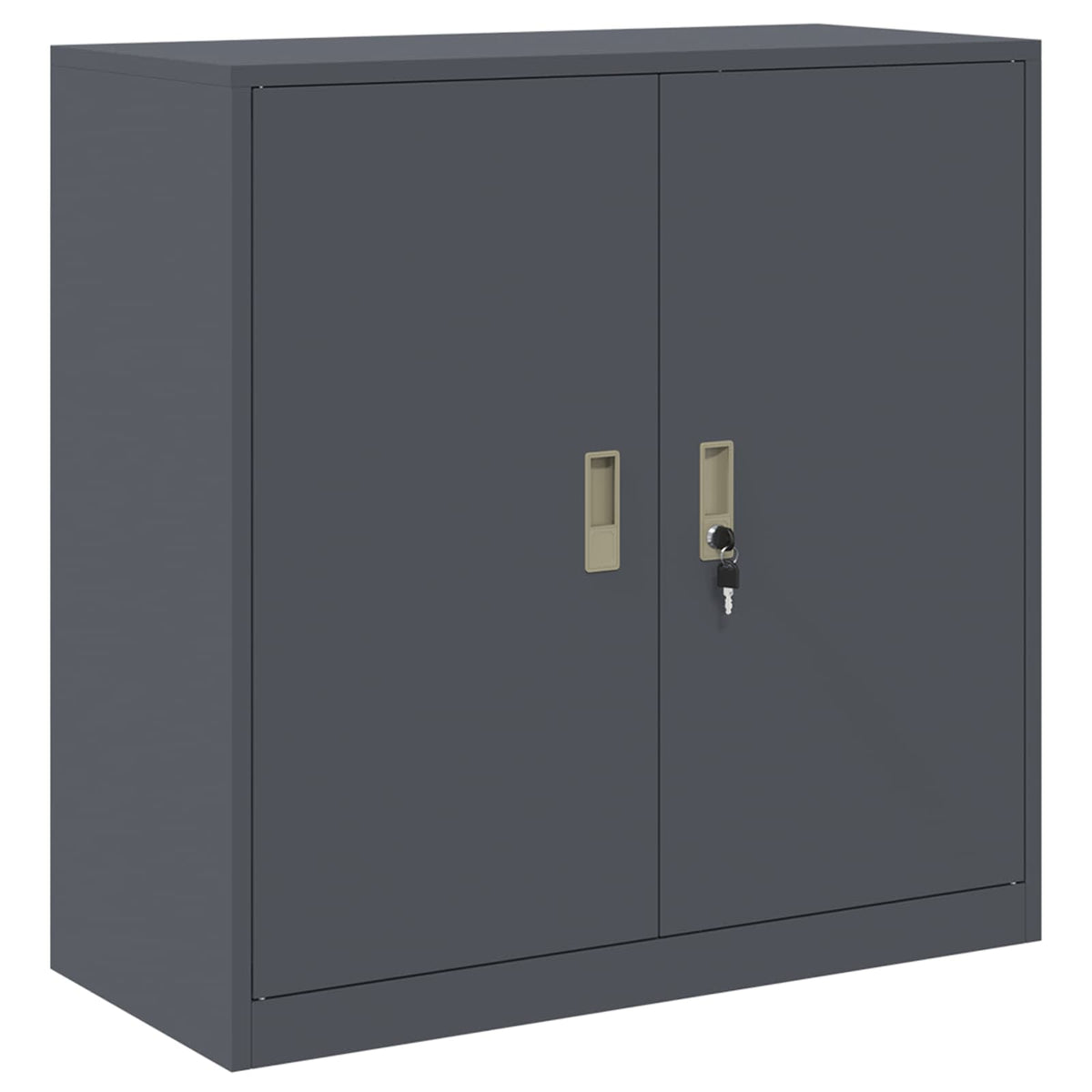 vidaXL Szafka do przechowywania 2 szt. Antracyt 90 x 40 x 130 cm Stal