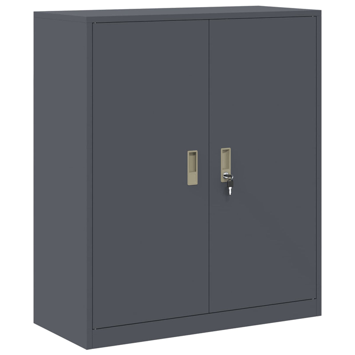 vidaXL Szafka do przechowywania 2 szt. Antracyt 90 x 40 x 145 cm Stal