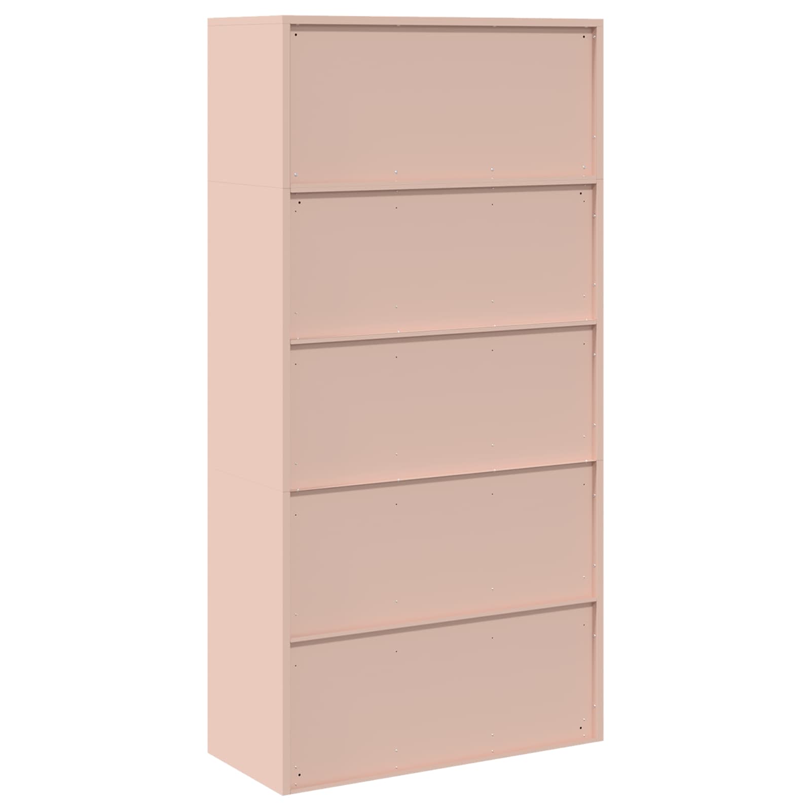 vidaXL Szafka do przechowywania 2 szt. Różowy 90 x 40 x 180 cm Stal