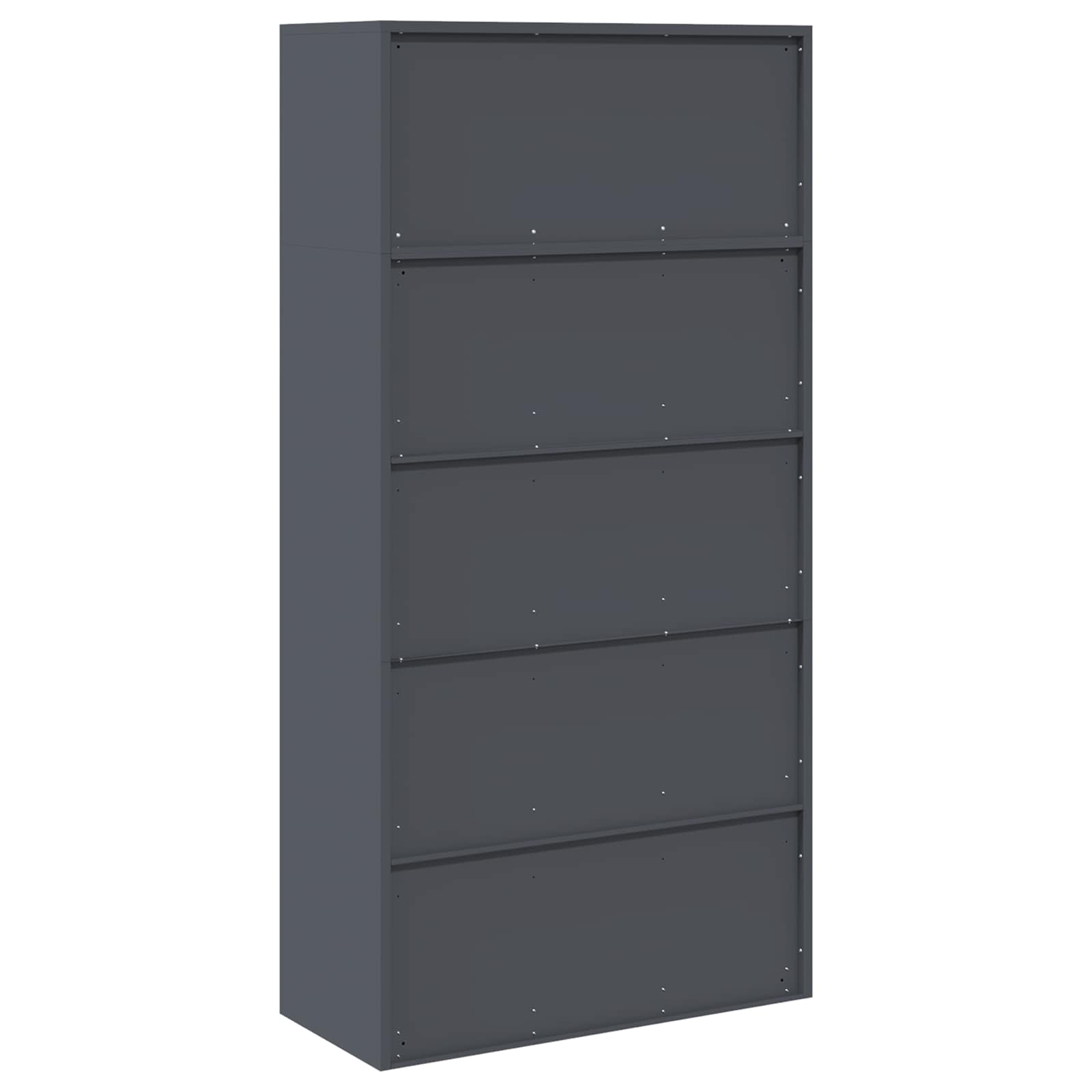 vidaXL Szafka do przechowywania 2 szt. Antracyt 90 x 40 x 180 cm Stal