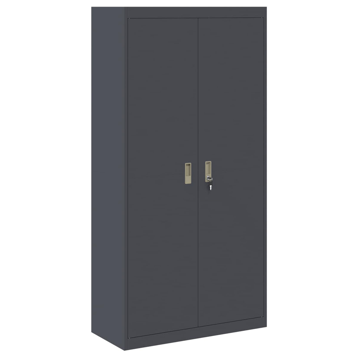 vidaXL Szafka do przechowywania 2 szt. Antracyt 90 x 40 x 220 cm Stal