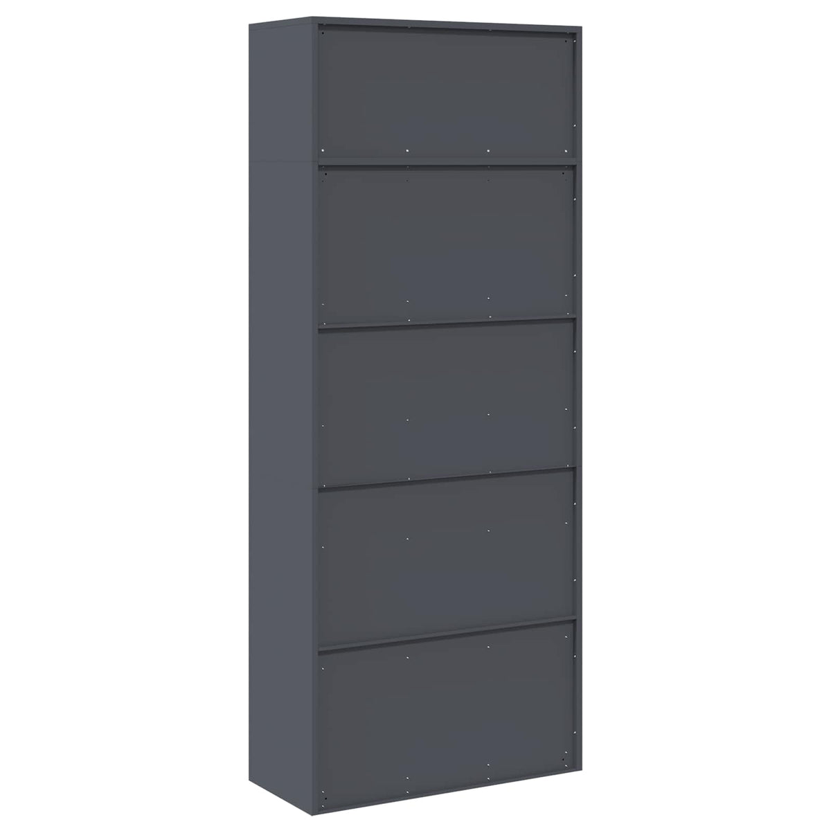 vidaXL Szafka do przechowywania 2 szt. Antracyt 90 x 40 x 220 cm Stal