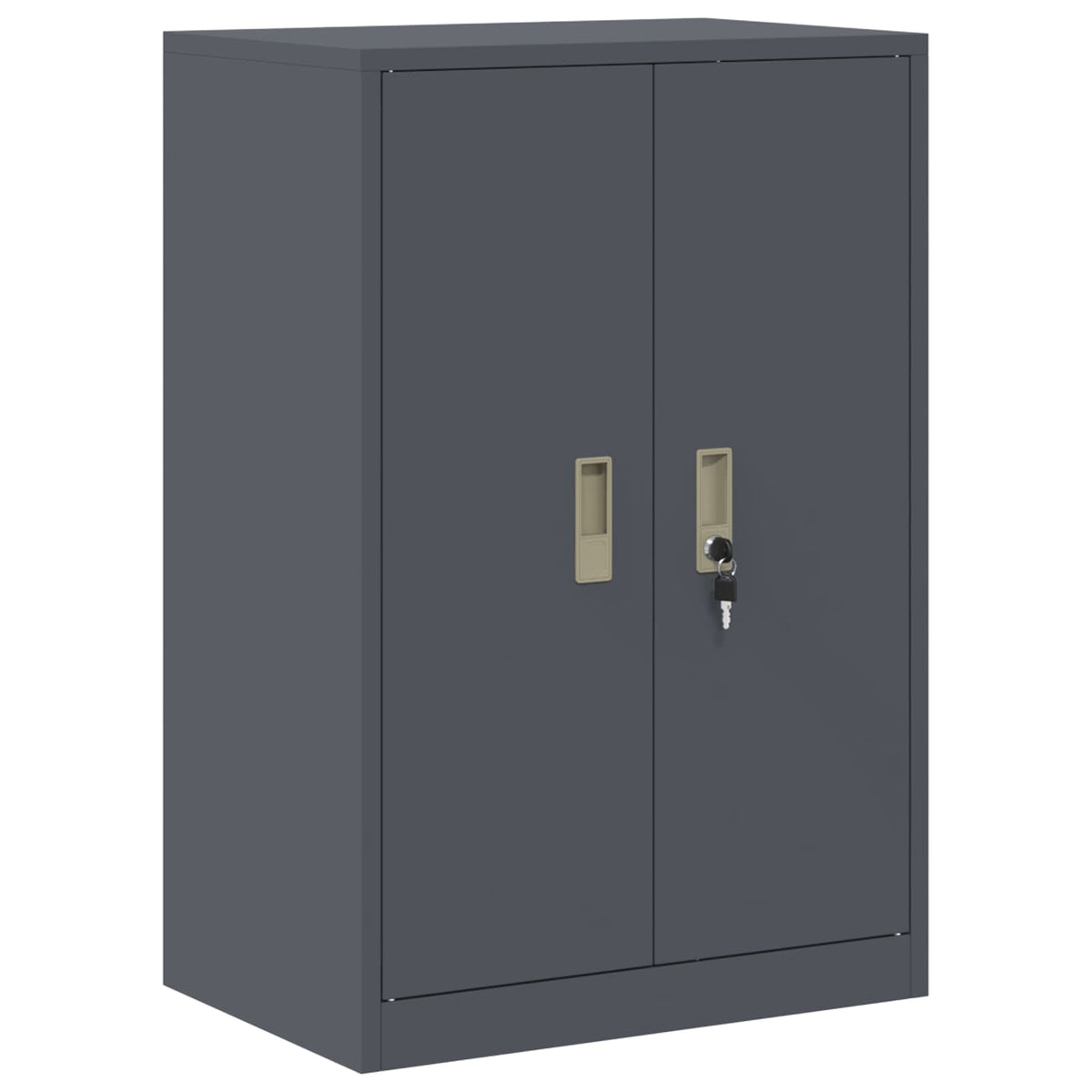 vidaXL Szafka do przechowywania 2 szt. Antracyt 60 x 40 x 130 cm Stal