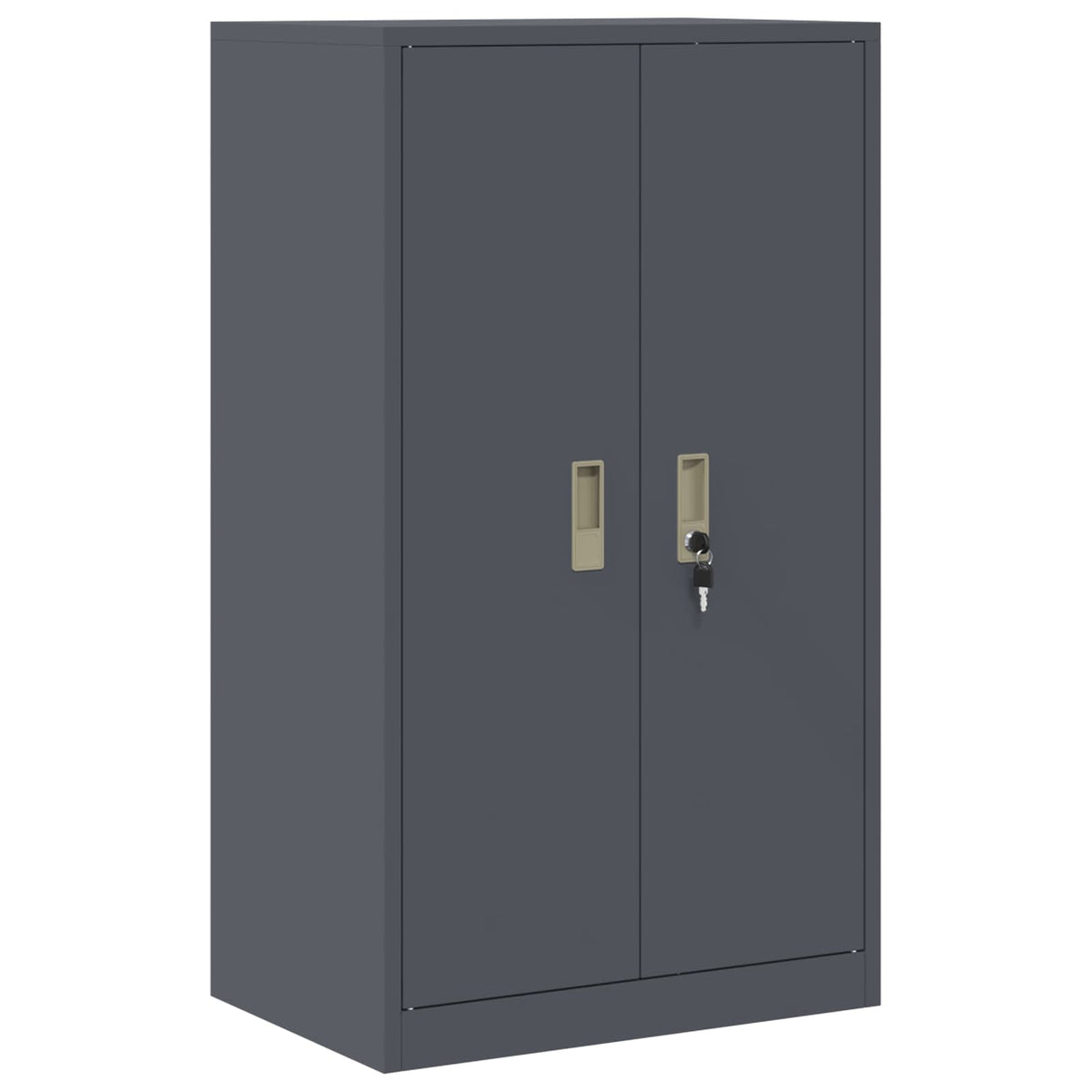 vidaXL Szafka do przechowywania 2 szt. Antracyt 60 x 40 x 145 cm Stal