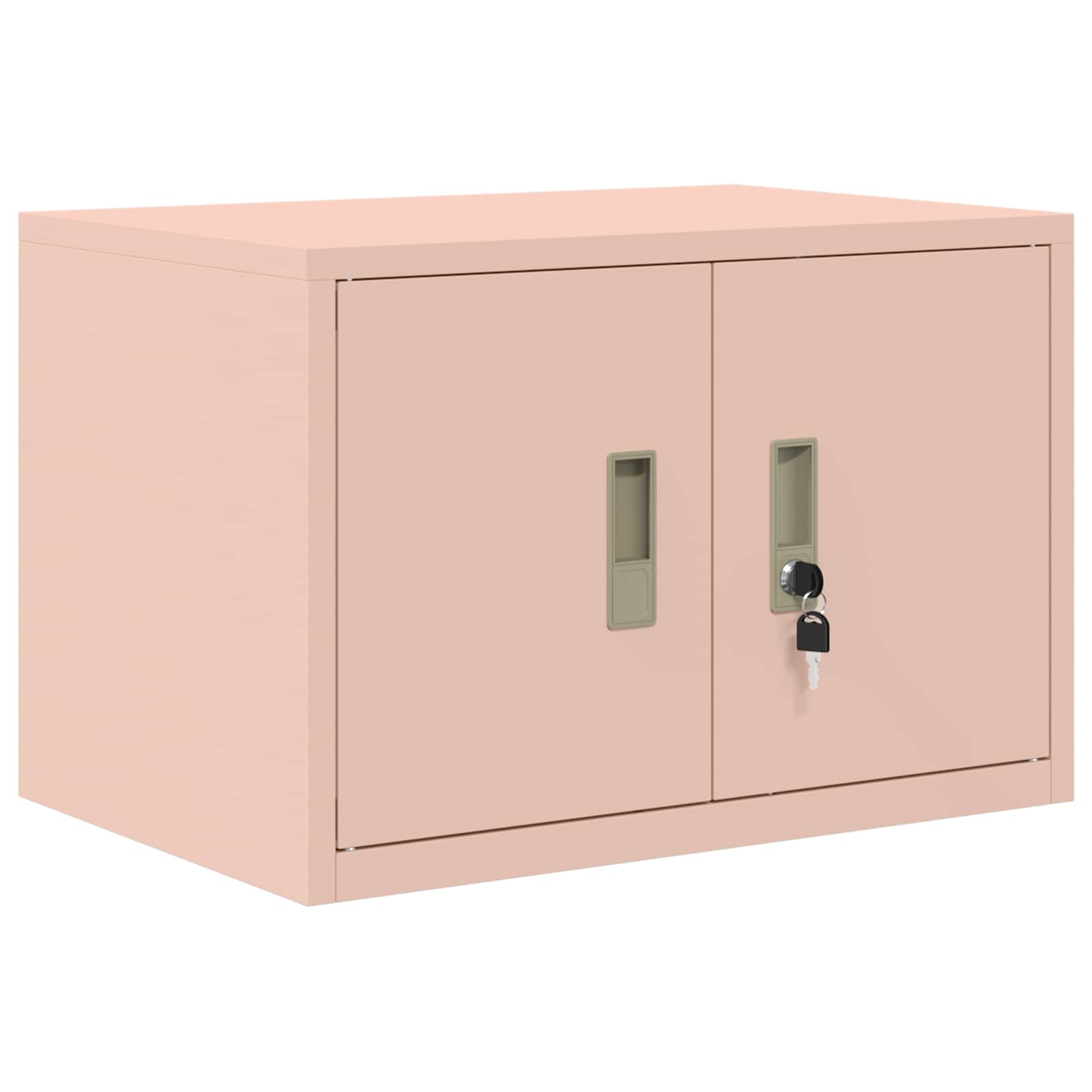 vidaXL Szafka do przechowywania 2 szt. Różowy 60 x 40 x 220 cm Stal