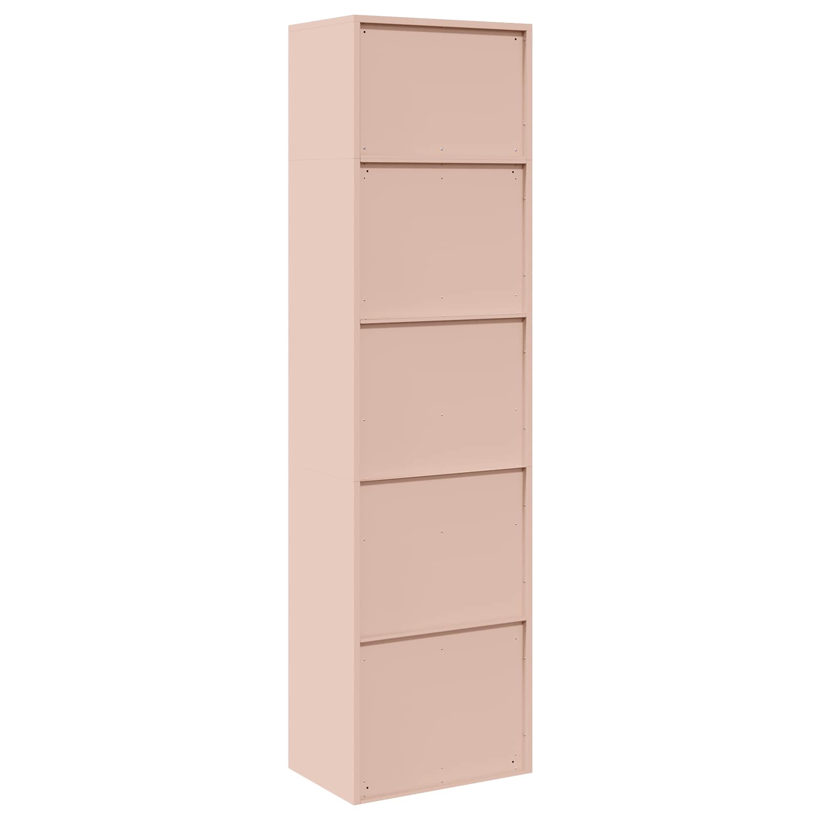 vidaXL Szafka do przechowywania 2 szt. Różowy 60 x 40 x 220 cm Stal