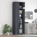 vidaXL Szafka do przechowywania 2 szt. Antracyt 60 x 40 x 220 cm Stal