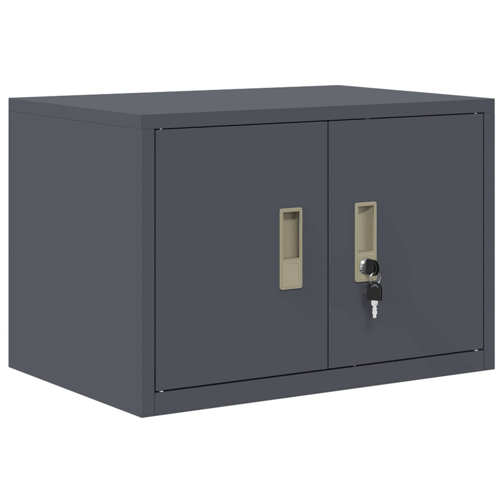 vidaXL Szafka do przechowywania 2 szt. Antracyt 60 x 40 x 220 cm Stal