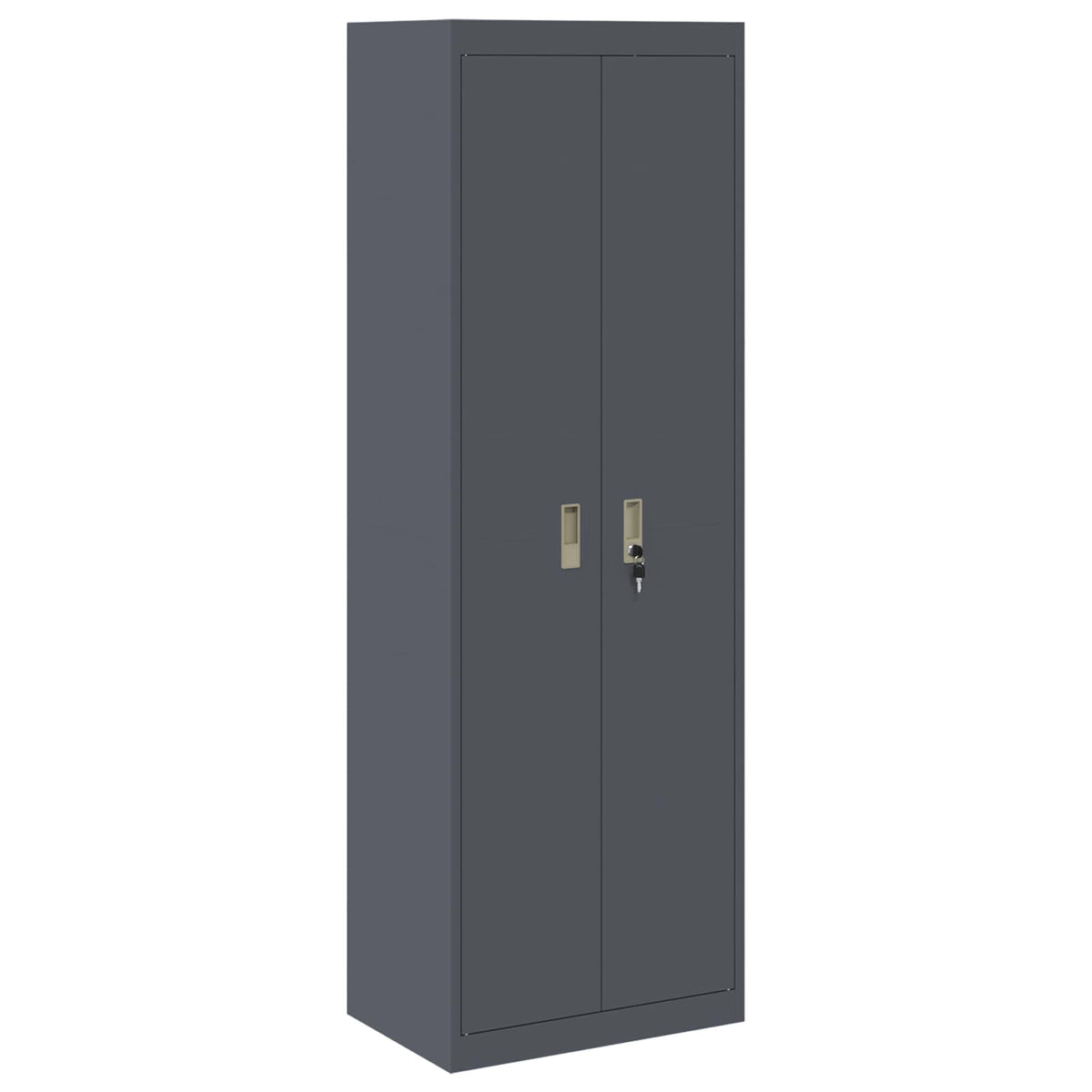 vidaXL Szafka do przechowywania 2 szt. Antracyt 60 x 40 x 220 cm Stal