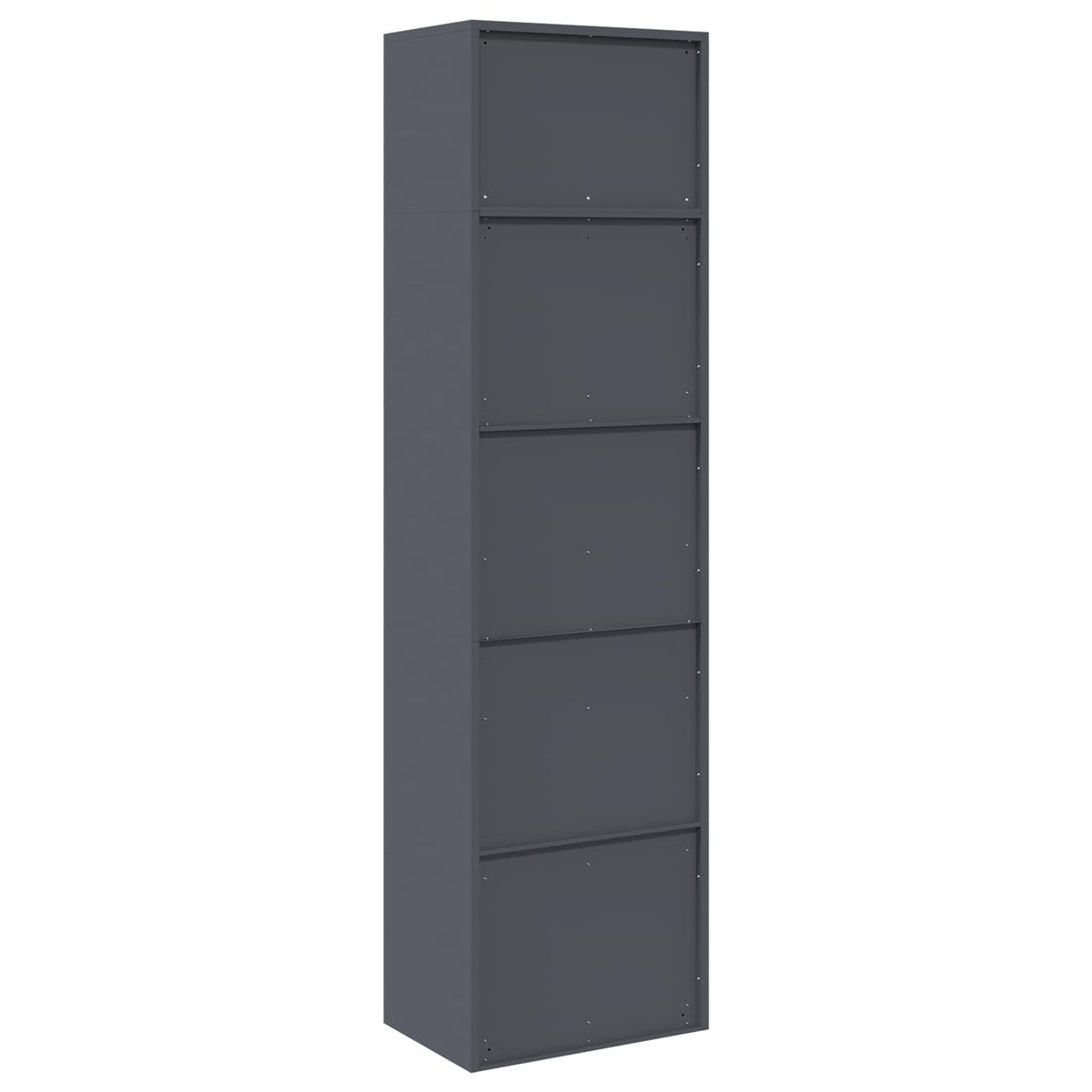 vidaXL Szafka do przechowywania 2 szt. Antracyt 60 x 40 x 220 cm Stal