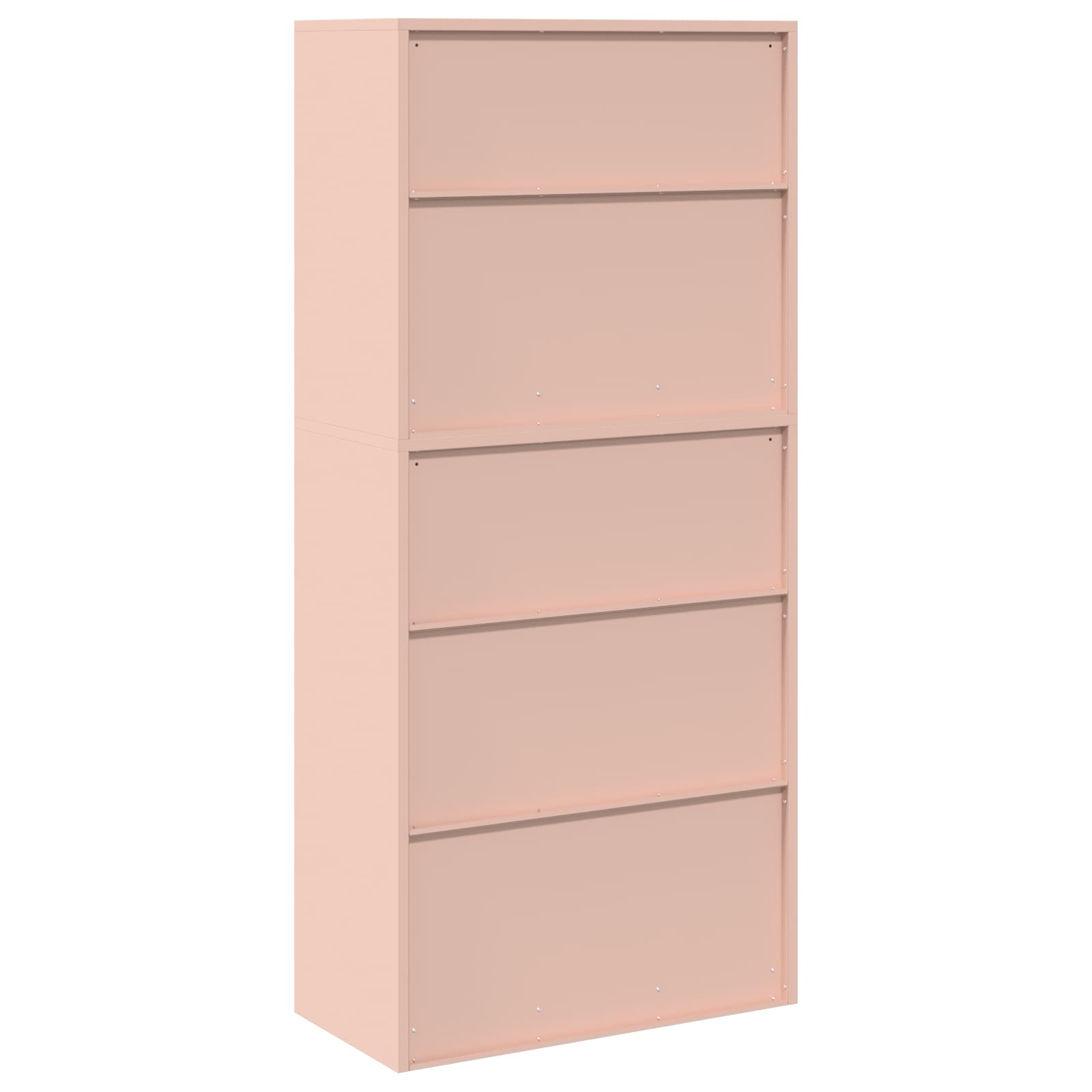 vidaXL Szafka do przechowywania 2 szt. różowy 80 x 40 x 175 cm Stal