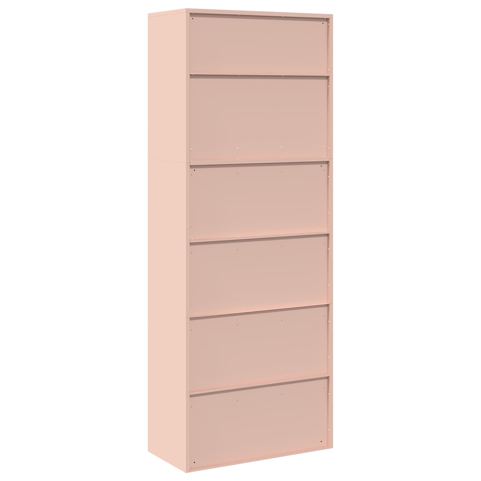 vidaXL Szafka do przechowywania 2 szt. różowy 80 x 40 x 210 cm Stal
