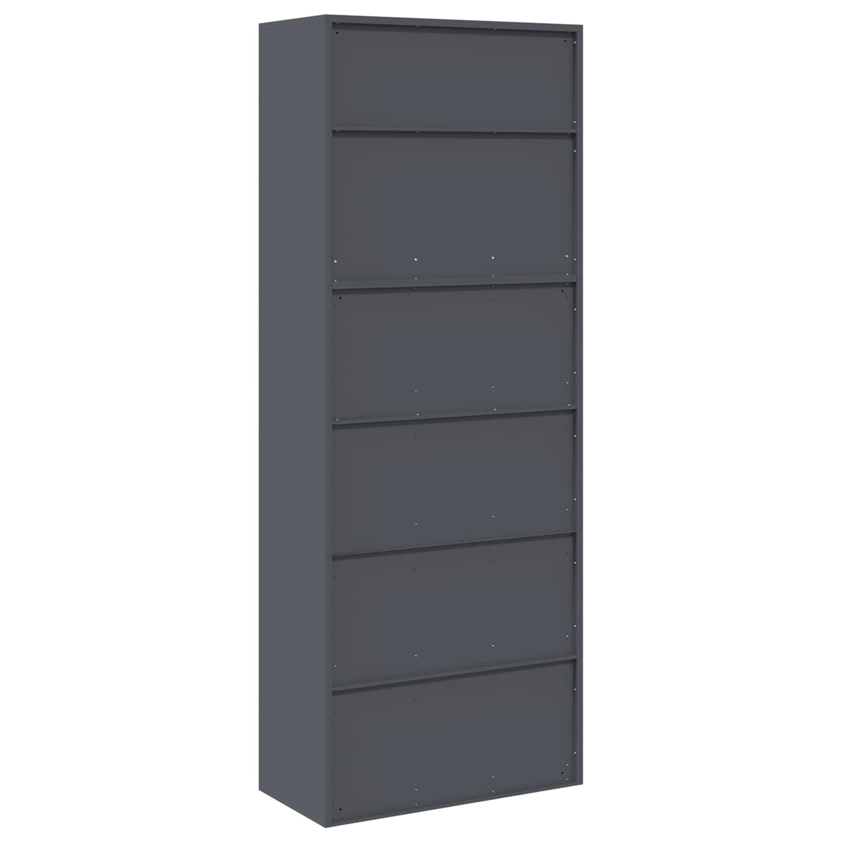 vidaXL Szafka do przechowywania 2 szt. antracytowy 80 x 40 x 210 cm
